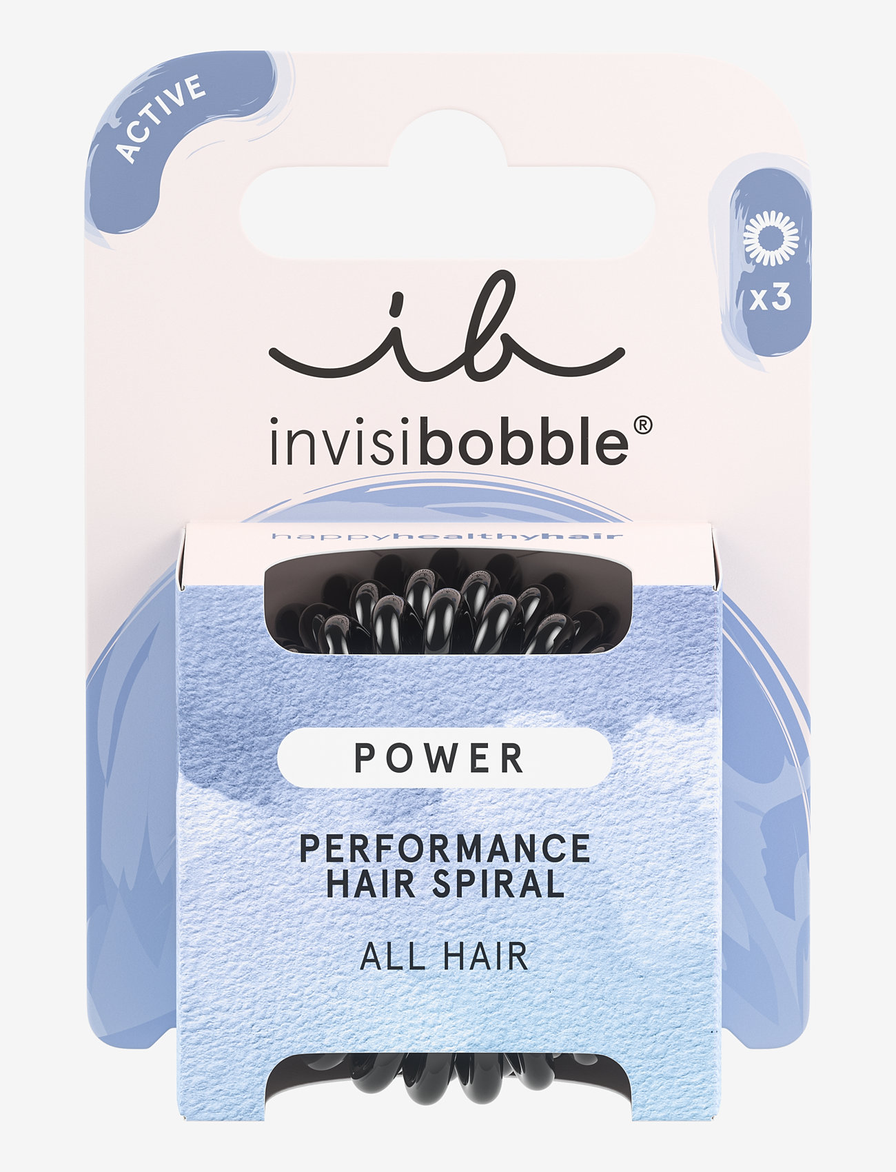 Invisibobble - Invisibobble Power True Black 3pc - true black - 0