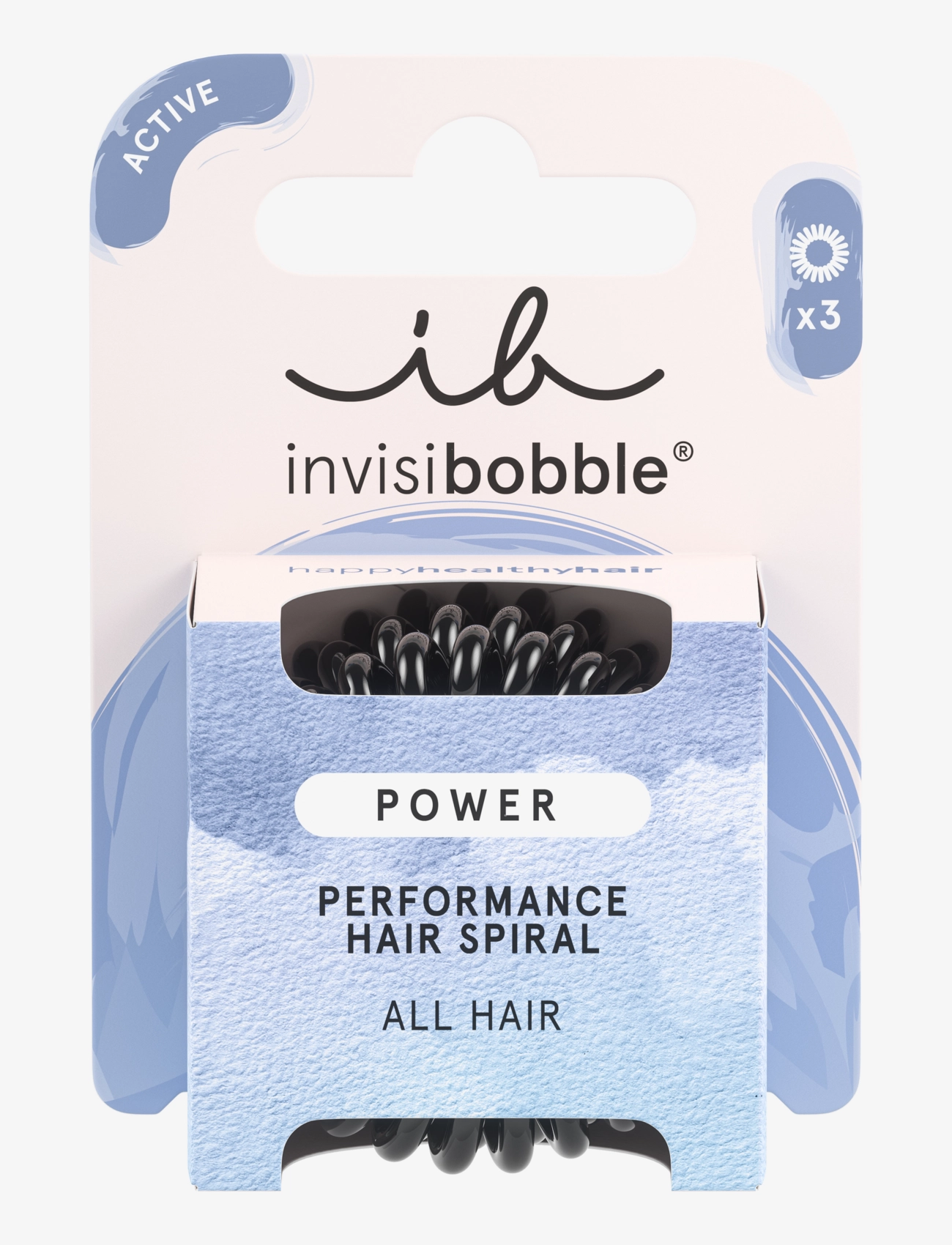 Invisibobble Power True Black 3pc - TRUE BLACK
