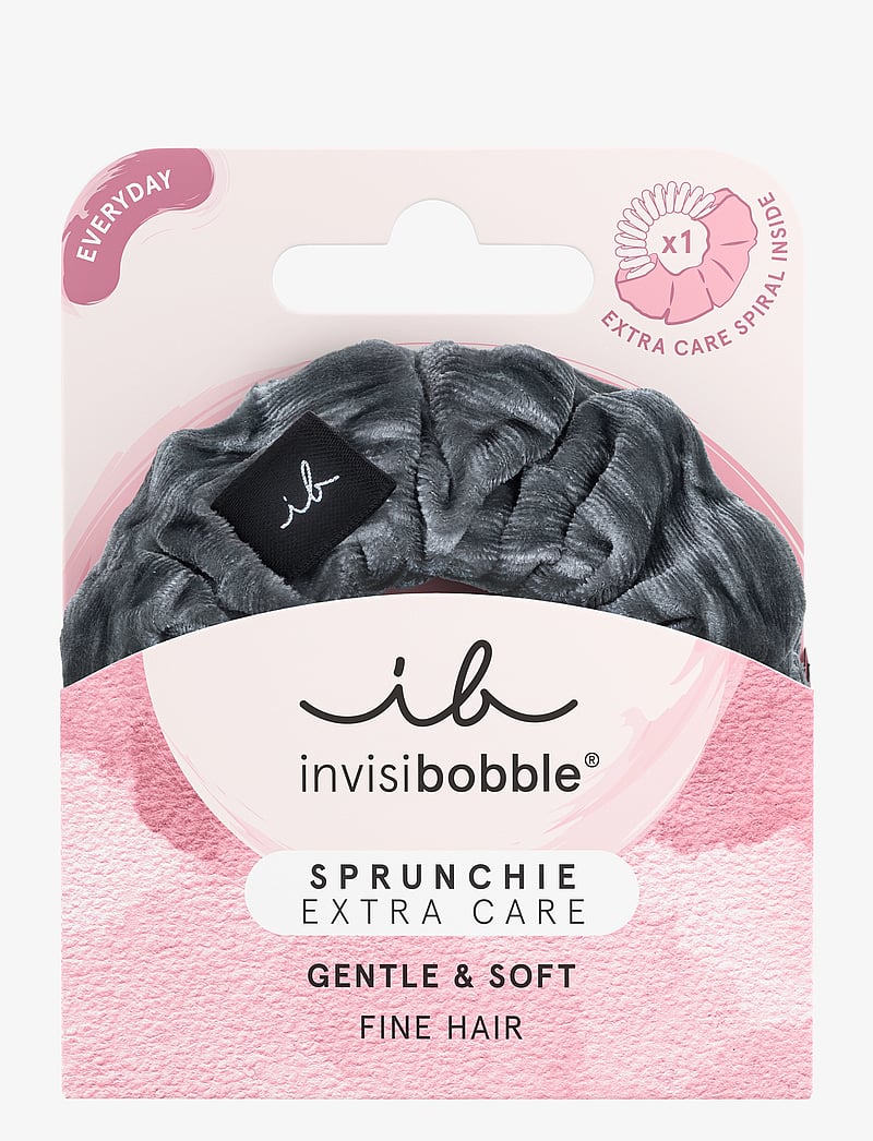 Invisibobble - Invisibobble Sprunchie Extra Care Soft As Silk - scrunchies ja patsikummid - grey - 0