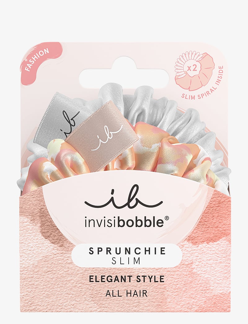 Invisibobble - Invisibobble Sprunchie Slim Bella Chrome 2pc - scrunchies ja patsikummid - bella chrome - 0