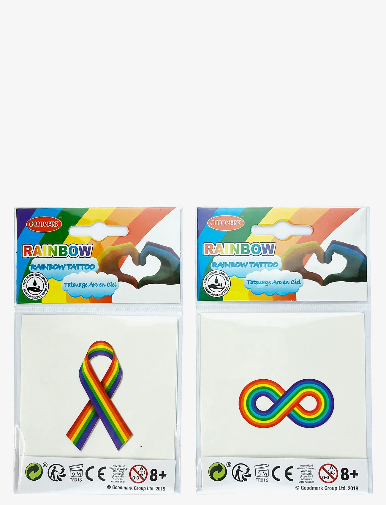 IPK - Rainbow Transfer Tattoo Assortment 2 Types - die niedrigsten preise - multi color - 1