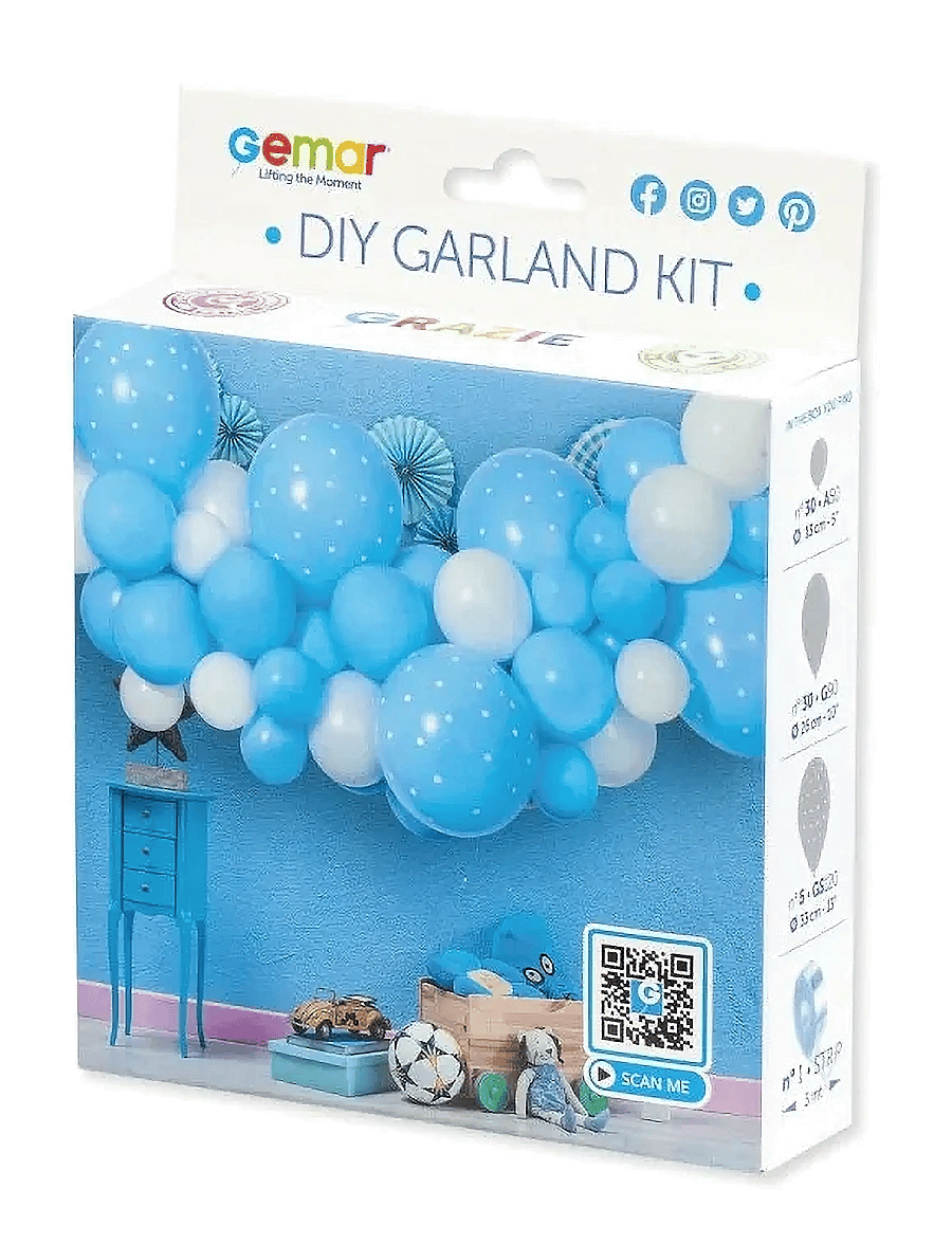 IPK - DIY Balloon Arch Light Blue - multi color - 1