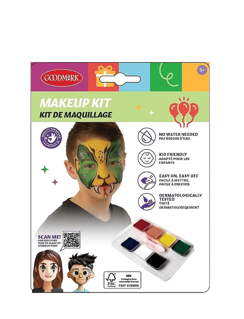 IPK - Face Paint Palette, 7 colors - gesichtsschminke - multi color - 1