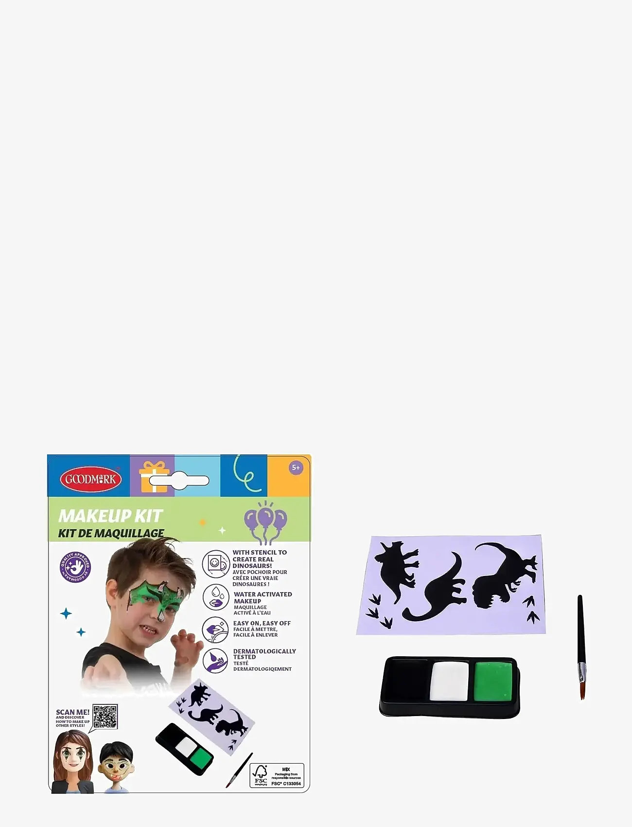 IPK - Dinosaur Makeup Set - laveste priser - multi color - 0