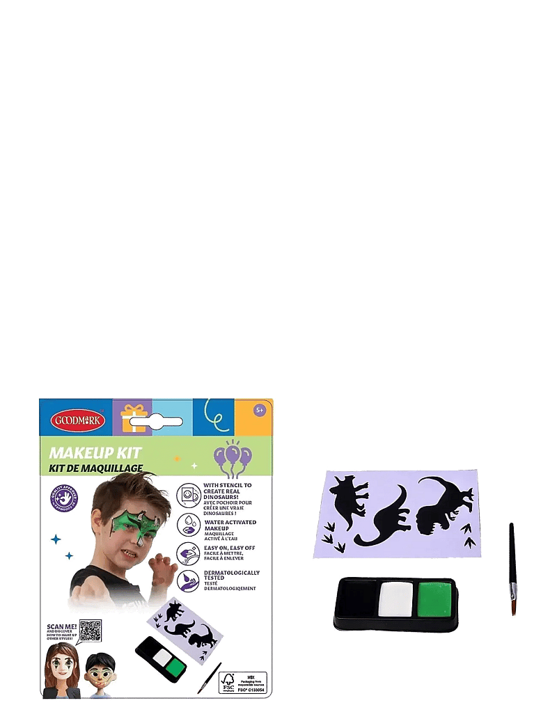 IPK - Dinosaur Makeup Set - makeup - multi color - 0