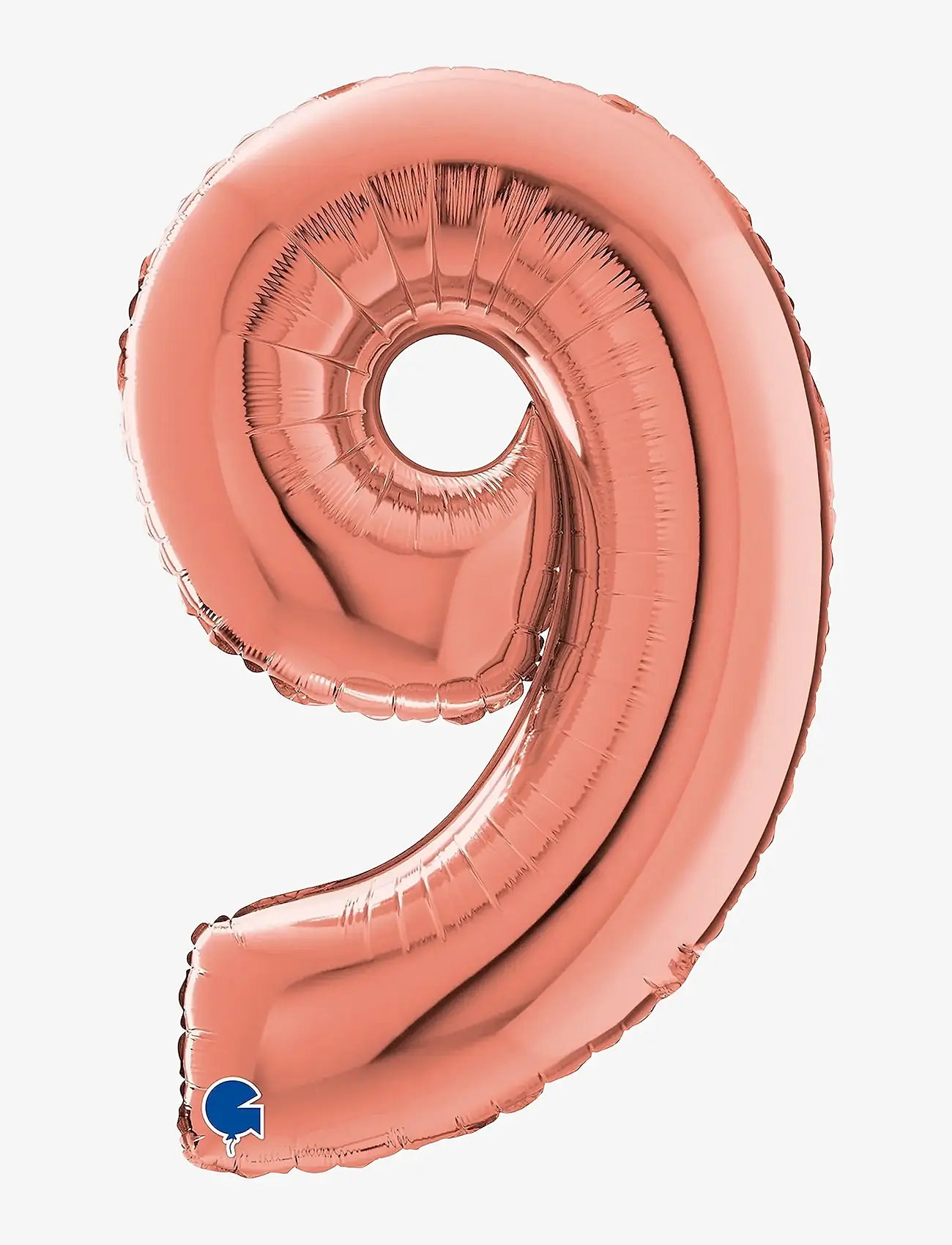 IPK - Number Foil 9 Rose Gold 70 cm - festartikler - multi color - 0