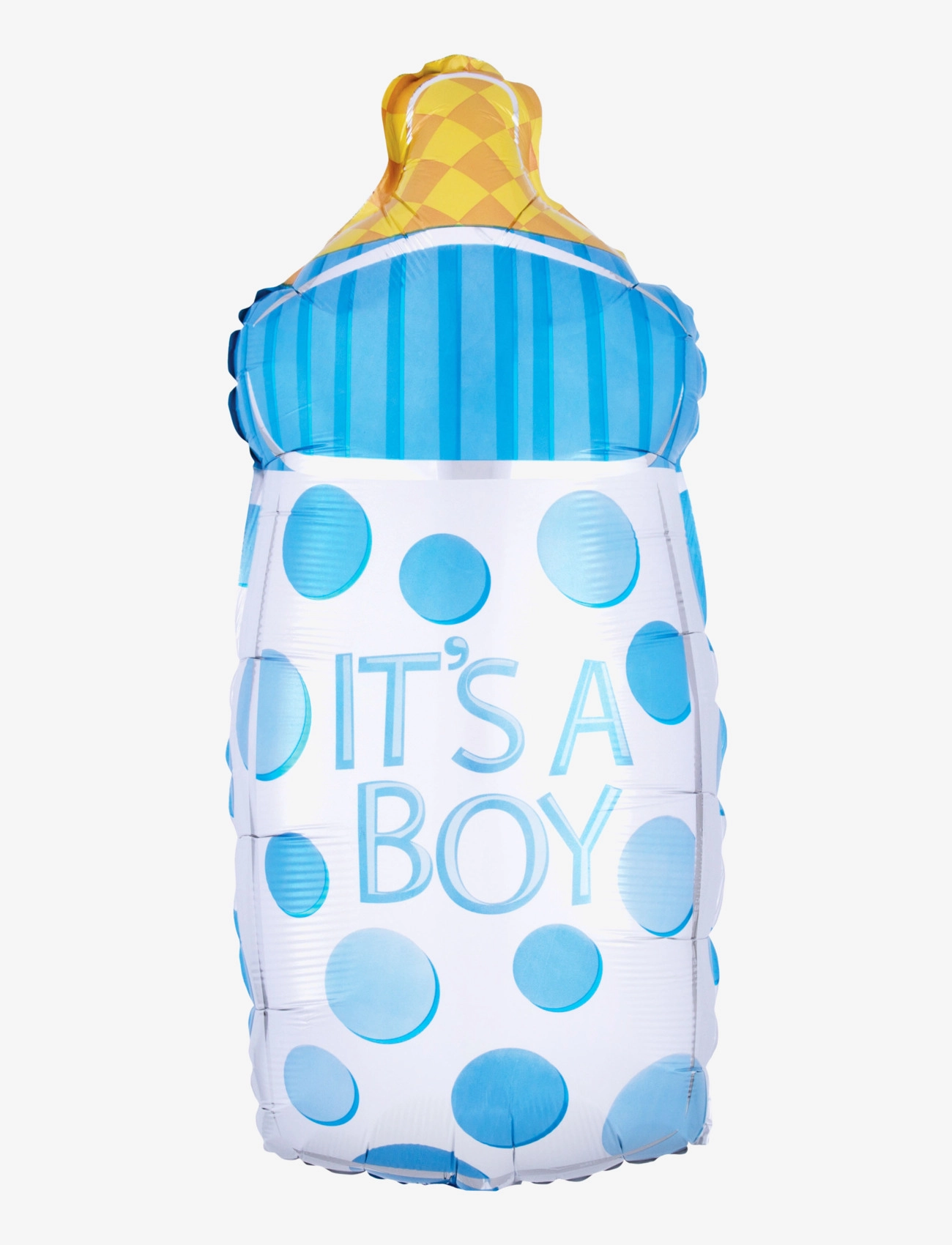 IPK Baby Junge Bottle Shaped Foil Balloon Blau - One Size - Kinder