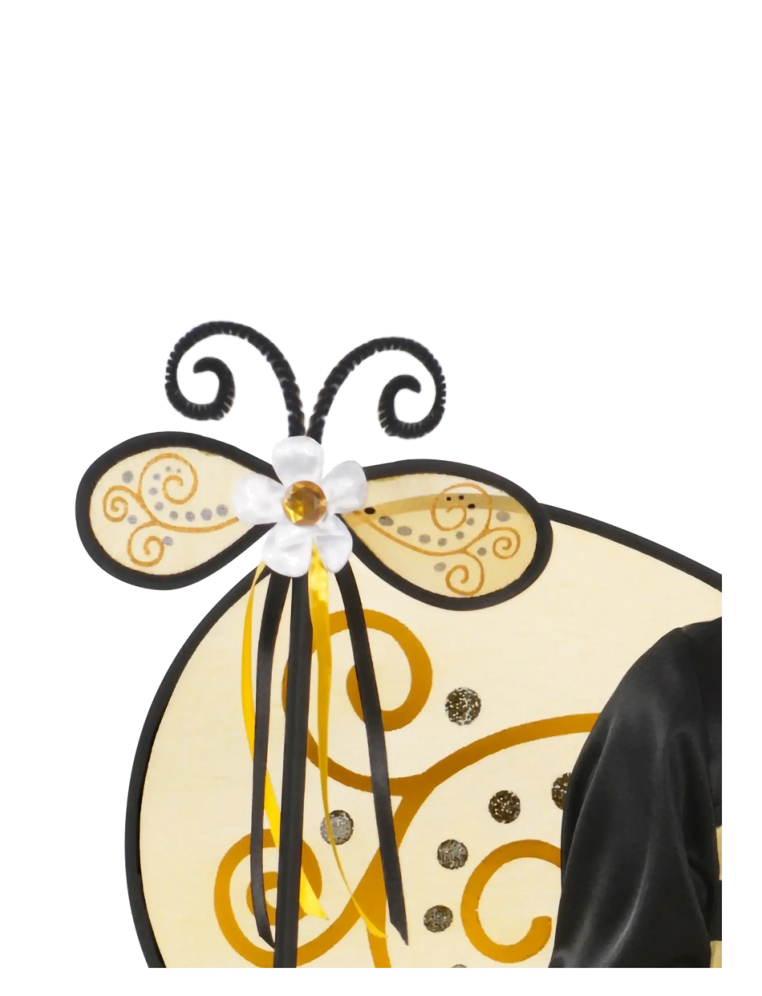 IPK - Children's Bee Costume Set 104 cm, Dress, Headband, Wings and Wand - accessoires pour déguisements - multi color - 2