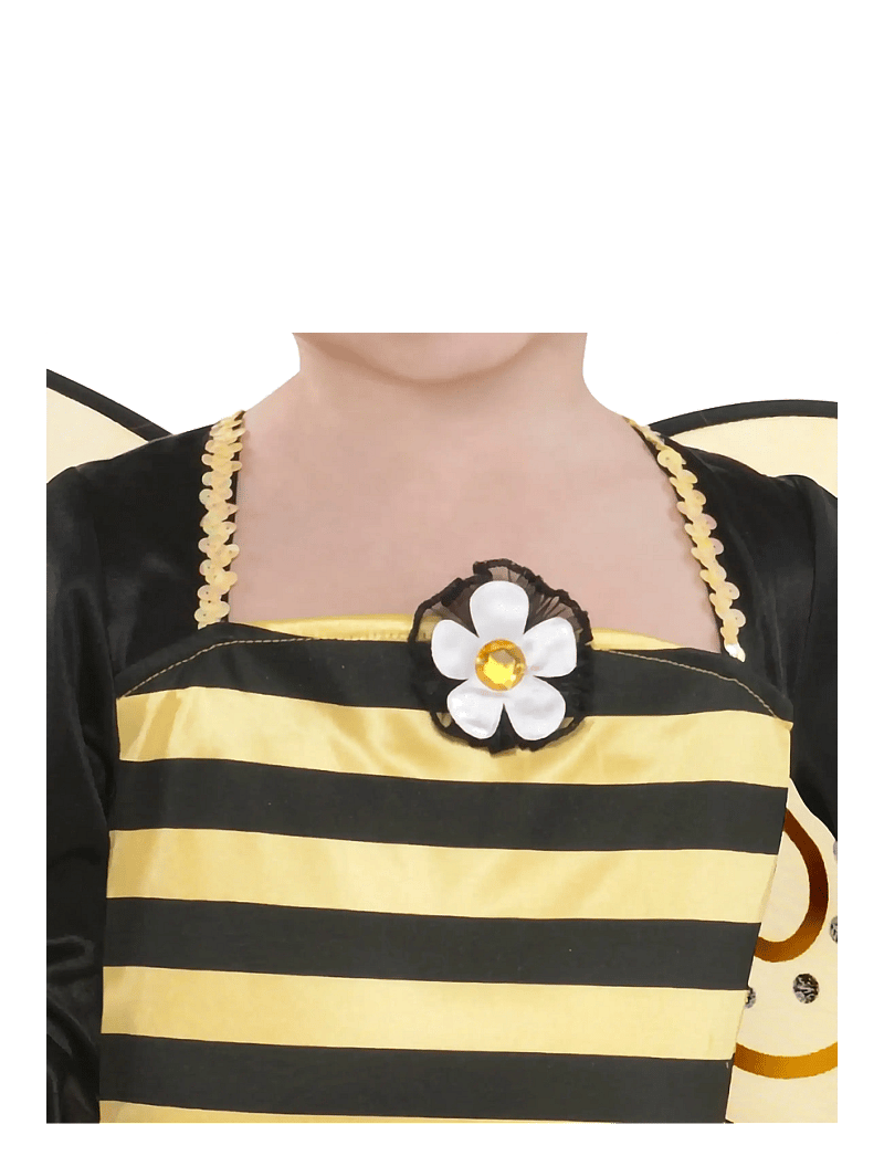 IPK - Children's Bee Costume Set 104 cm, Dress, Headband, Wings and Wand - kostumetilbehør - multi color - 3