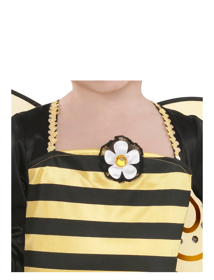 IPK - Children's Bee Costume Set 104 cm, Dress, Headband, Wings and Wand - accessoires pour déguisements - multi color - 3