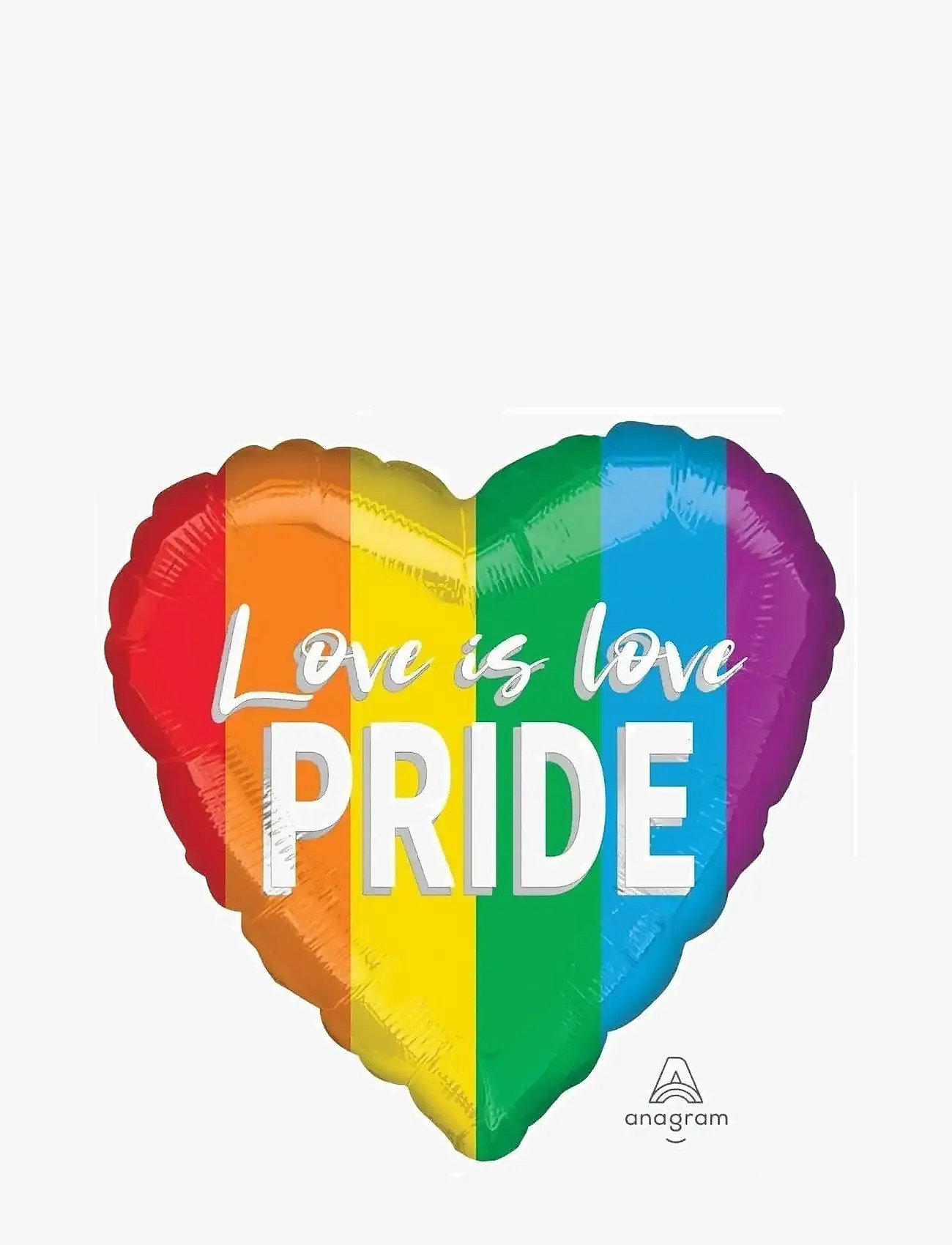 IPK - Rainbow Heart Foil Balloon - laveste priser - multi color - 0