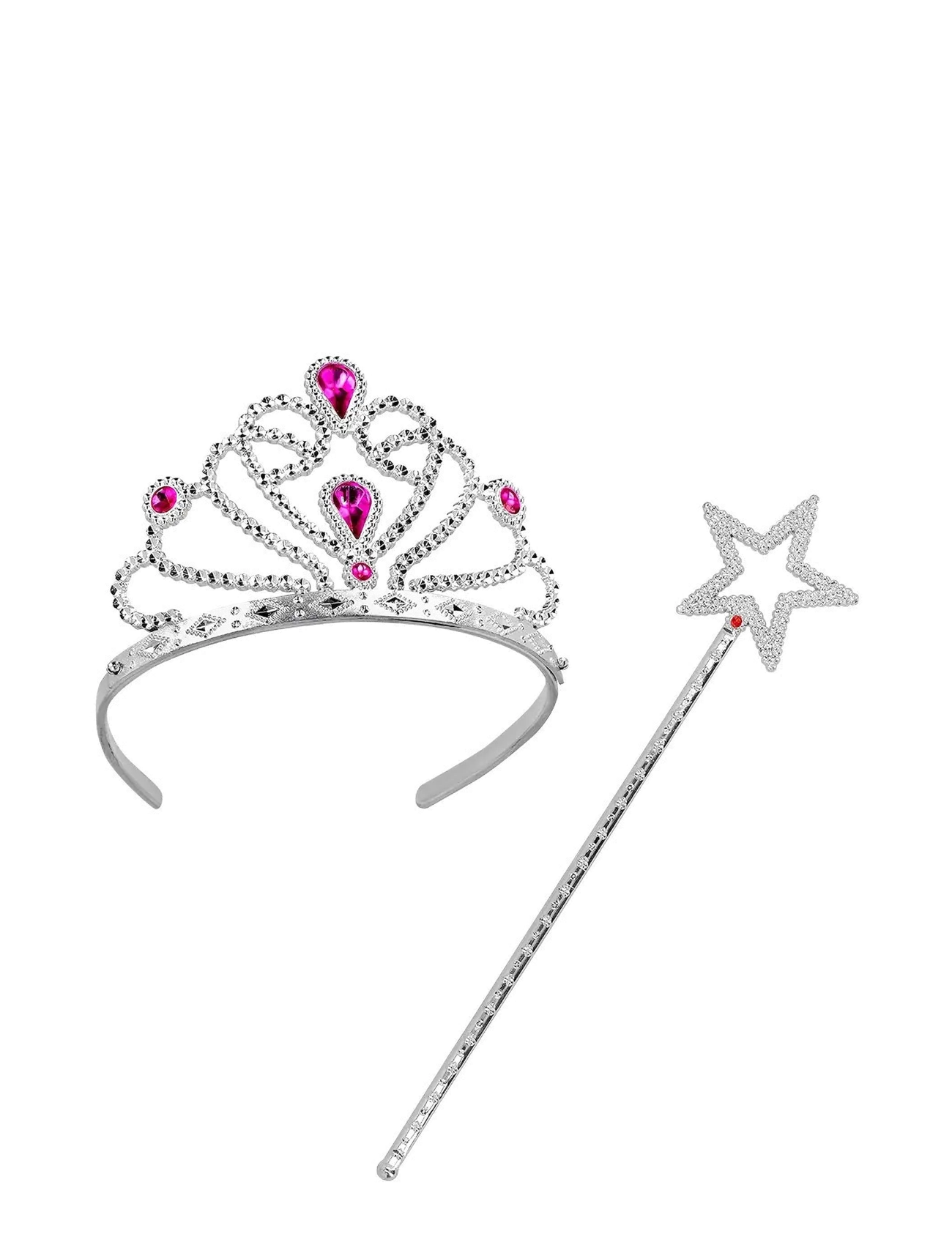 IPK Princess Set; Includes Crown and Wand - 4 for 3 - MULTI COLOR / silver