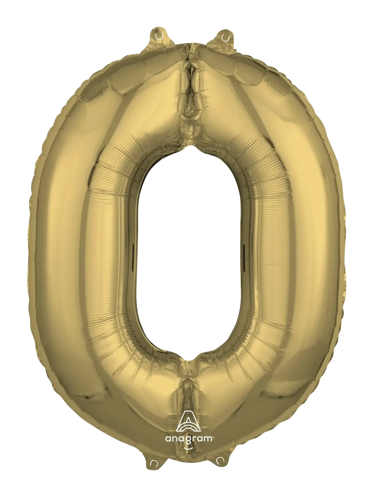 Number Foil 0 White Gold 66 cm - MULTI COLOR