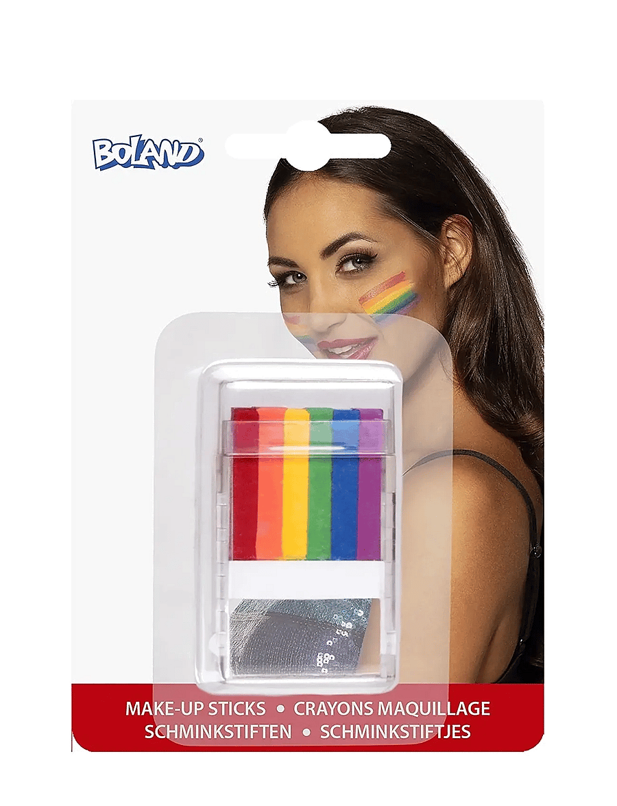 IPK - Face Paint Stick Rainbow 6-in-1 - madalaimad hinnad - multi color - 0