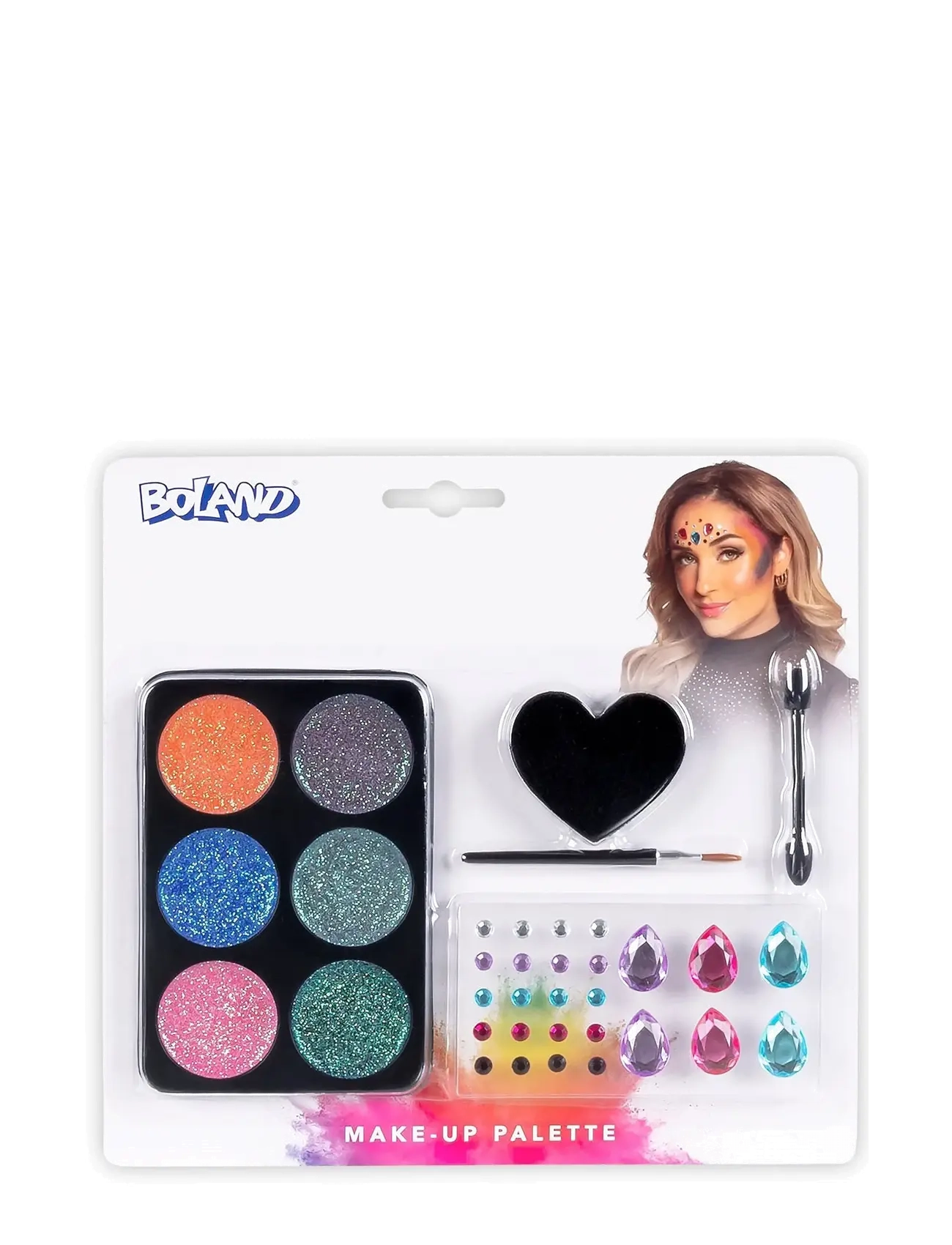 IPK Glitter Face Paint Set with Face Jewels - IPK - MULTI COLOR / multi