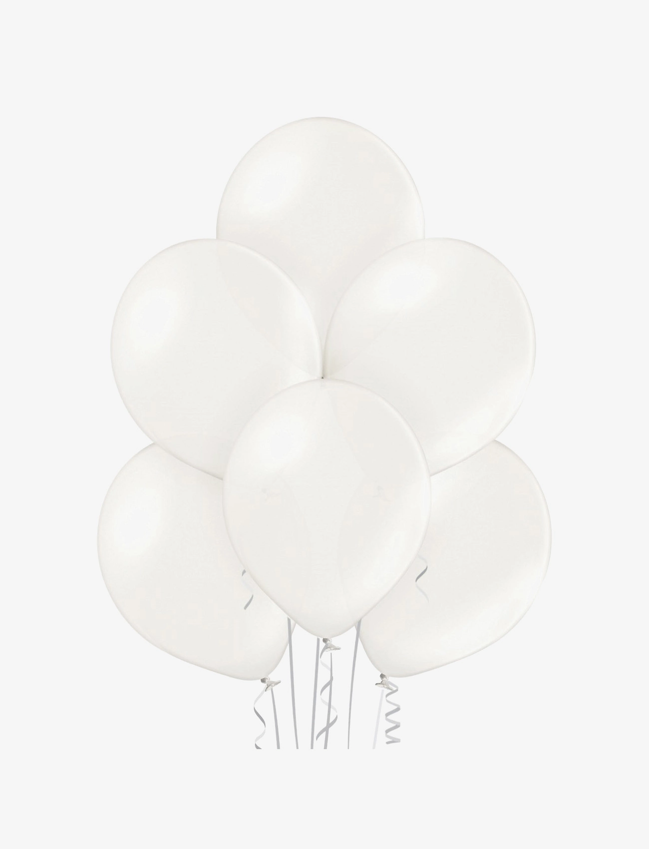 IPK Balloon 30 Cm Metallic Shimmer White 25 Pcs/Pack, One Size, Spielzeug, Weiß - Children's Birthday, Kinder