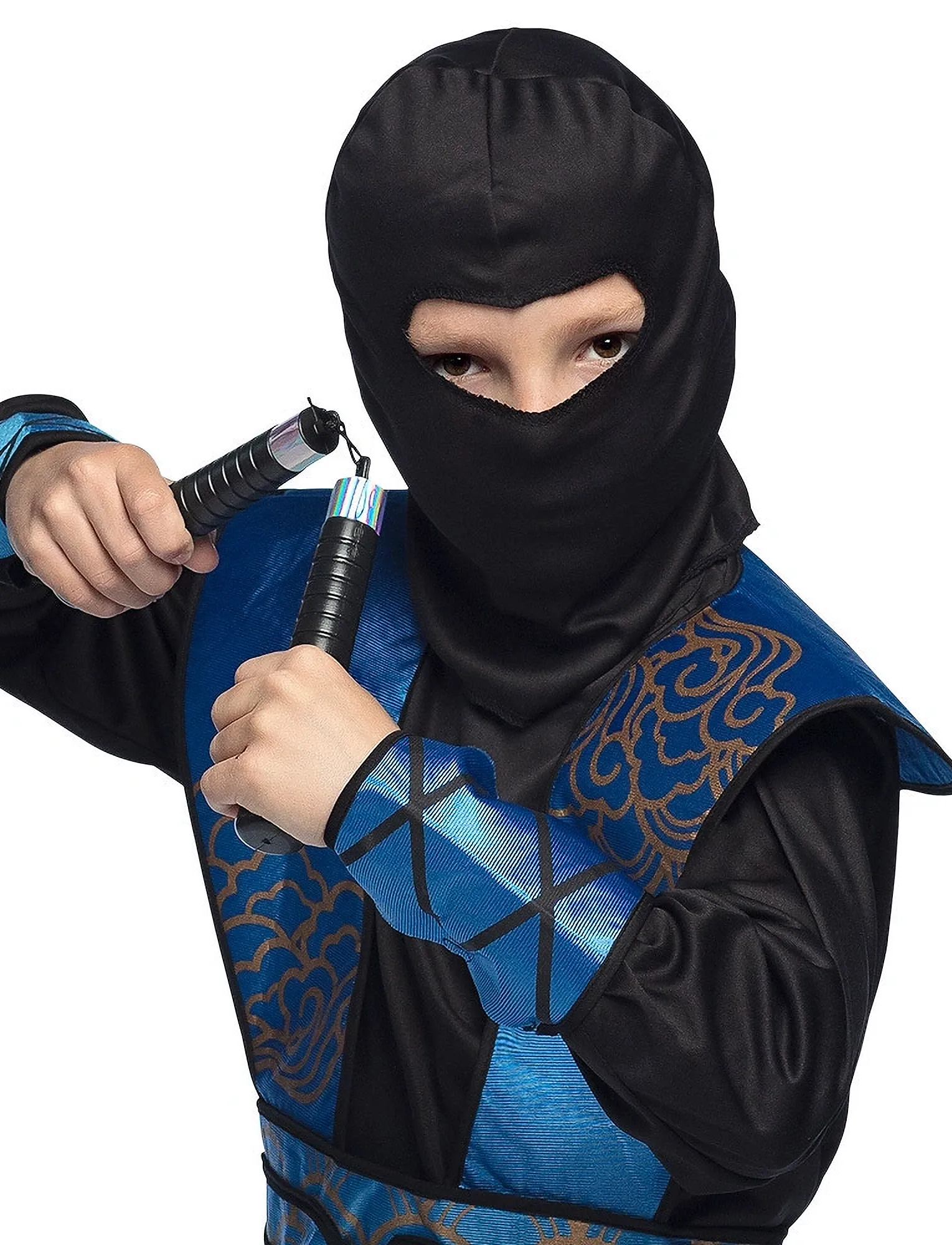 IPK Ninja Weapon Set 2 Pcs/Pack, Børn, Costumes Tilbehør, Sølv, Str: 0