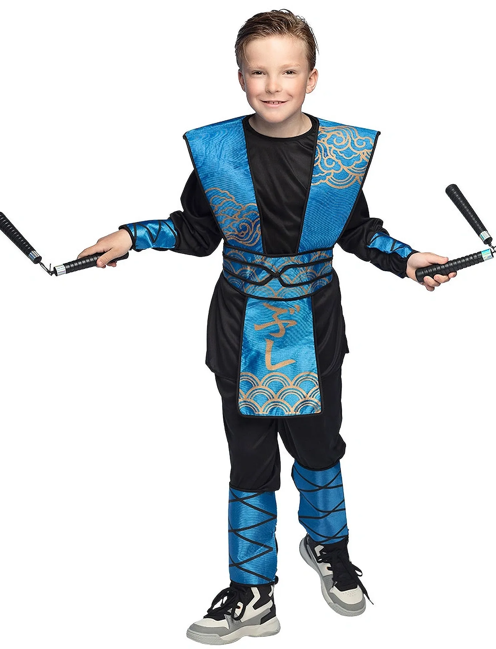 IPK Ninja Accessory Set, 0, Costumes & Accessories, Blau - Kinder