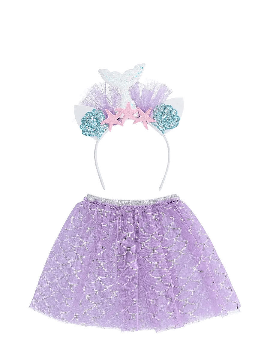 IPK - Mermaid Accessory Set for Children, Headband and Skirt - kostüme - multi color - 0