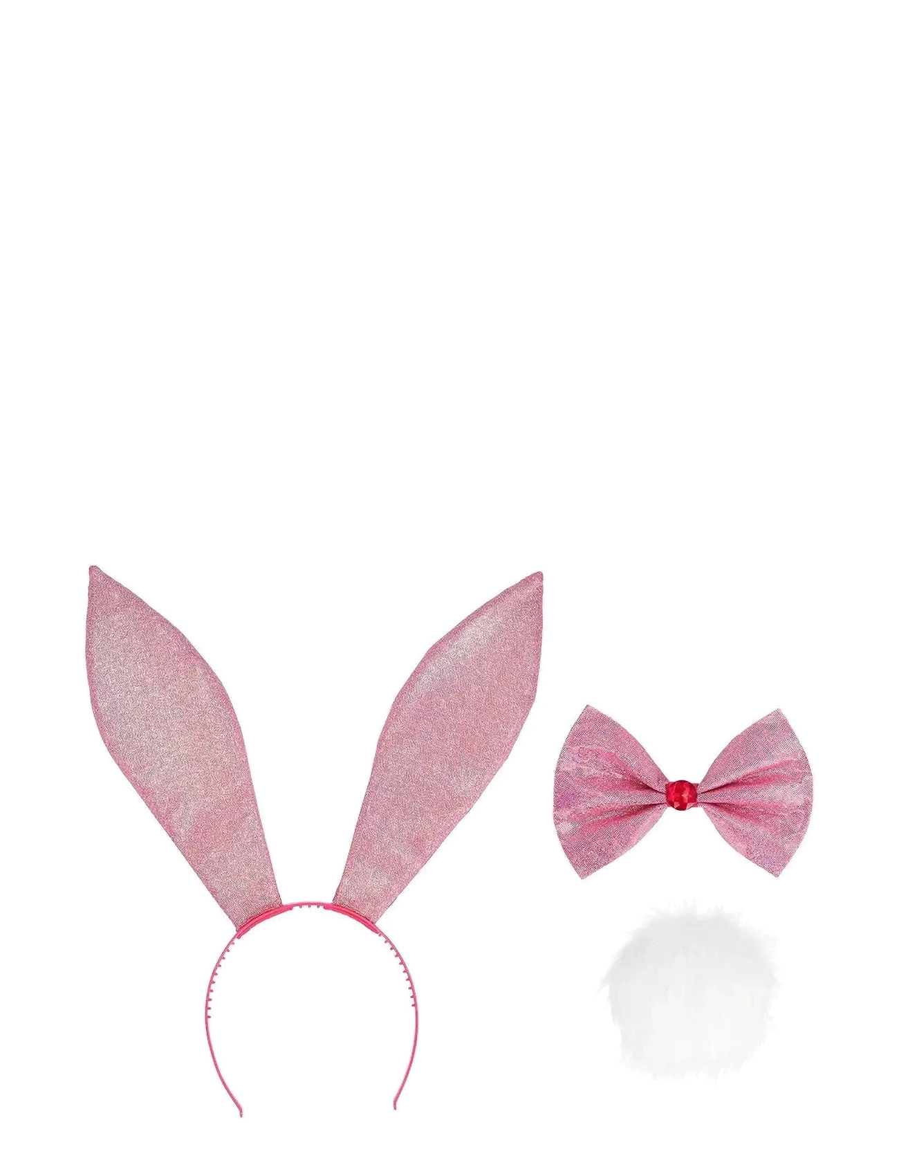 IPK - Kaninaccessoarset (diadem, svans, fluga) 3 olika färger - maskeraddräkter & accessoarer - multi color - 1