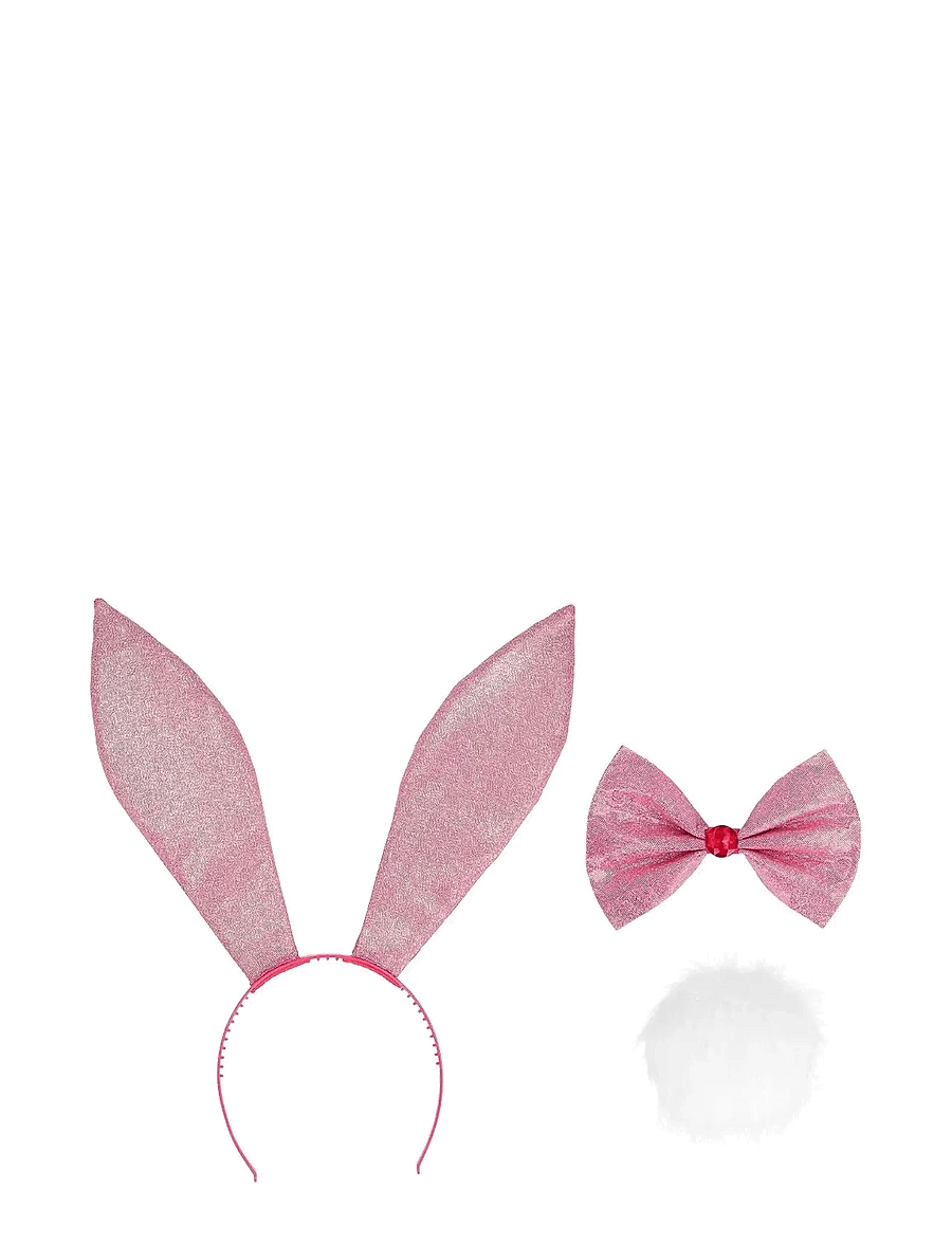 IPK - Bunny Accessory Set (Headband, Tail, Bow Tie) 3 Color Options - kostüm-zubehör - multi color - 1