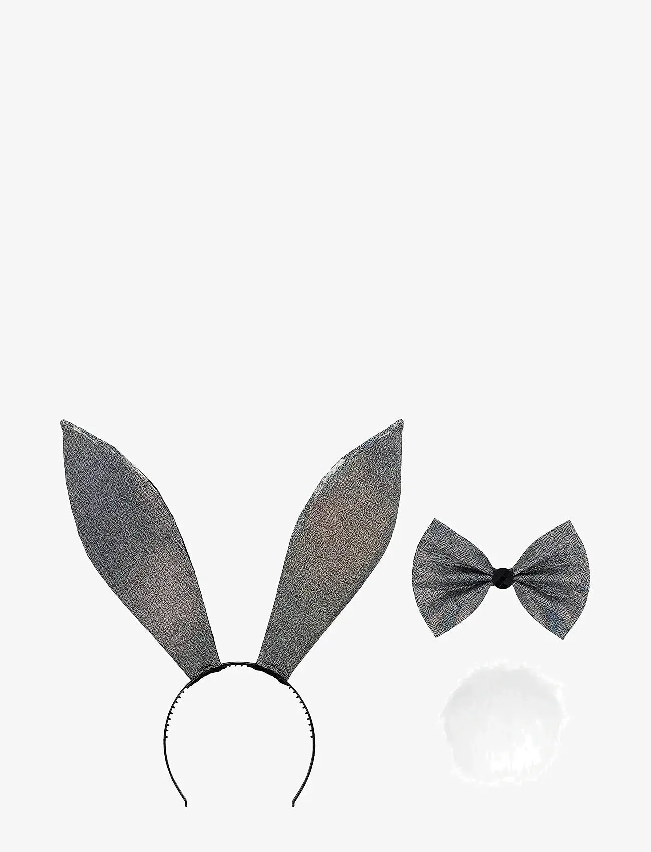IPK - Bunny Accessory Set (Headband, Tail, Bow Tie) 3 Color Options - costume accessories - multi color - 2