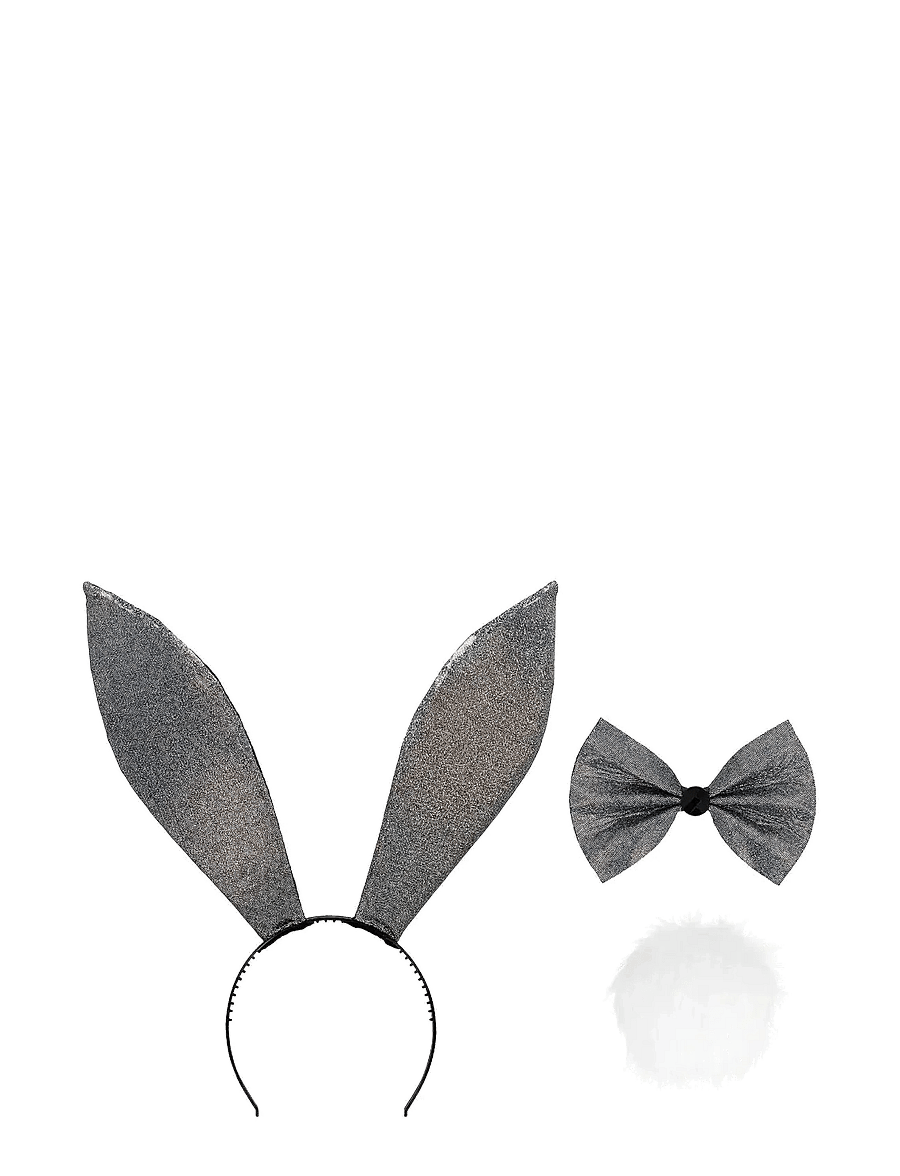 IPK - Bunny Accessory Set (Headband, Tail, Bow Tie) 3 Color Options - kostüm-zubehör - multi color - 2