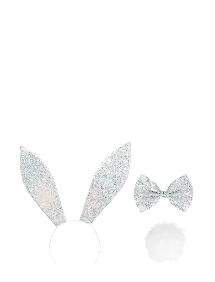 IPK - Bunny Accessory Set (Headband, Tail, Bow Tie) 3 Color Options - kostüm-zubehör - multi color - 3