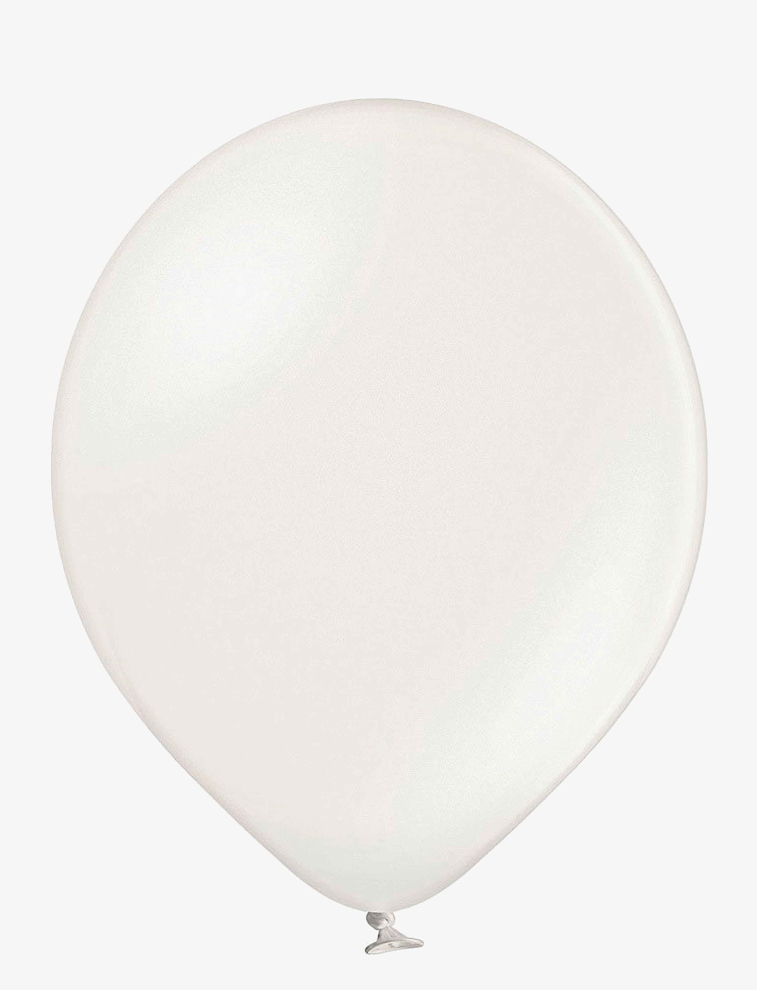 IPK - Ballong 30 cm metallisk skimrande vita 25 st/paket - white - 1