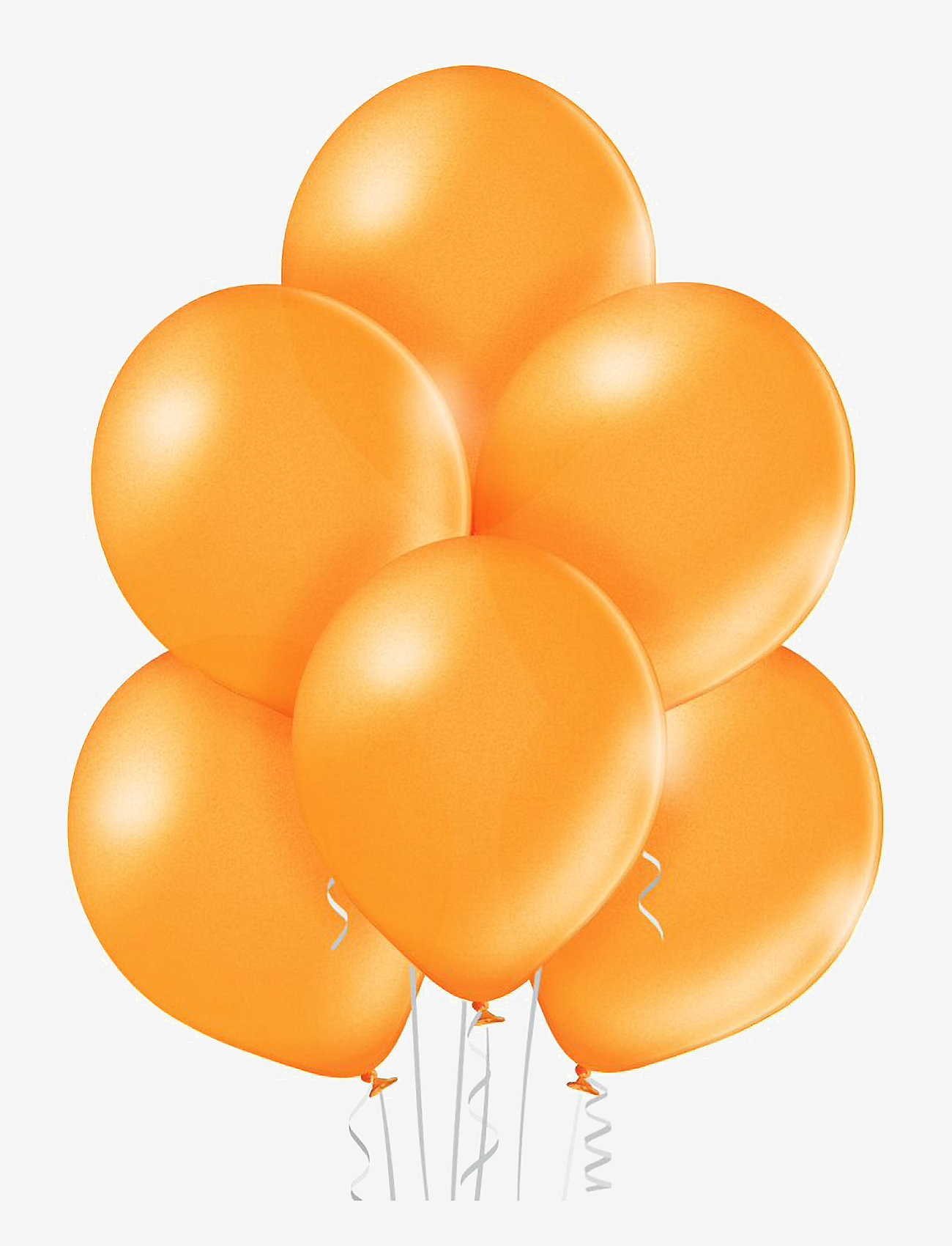 IPK - Balloon 30 cm metallic shimmer orange 25 pcs/pack - orange - 1