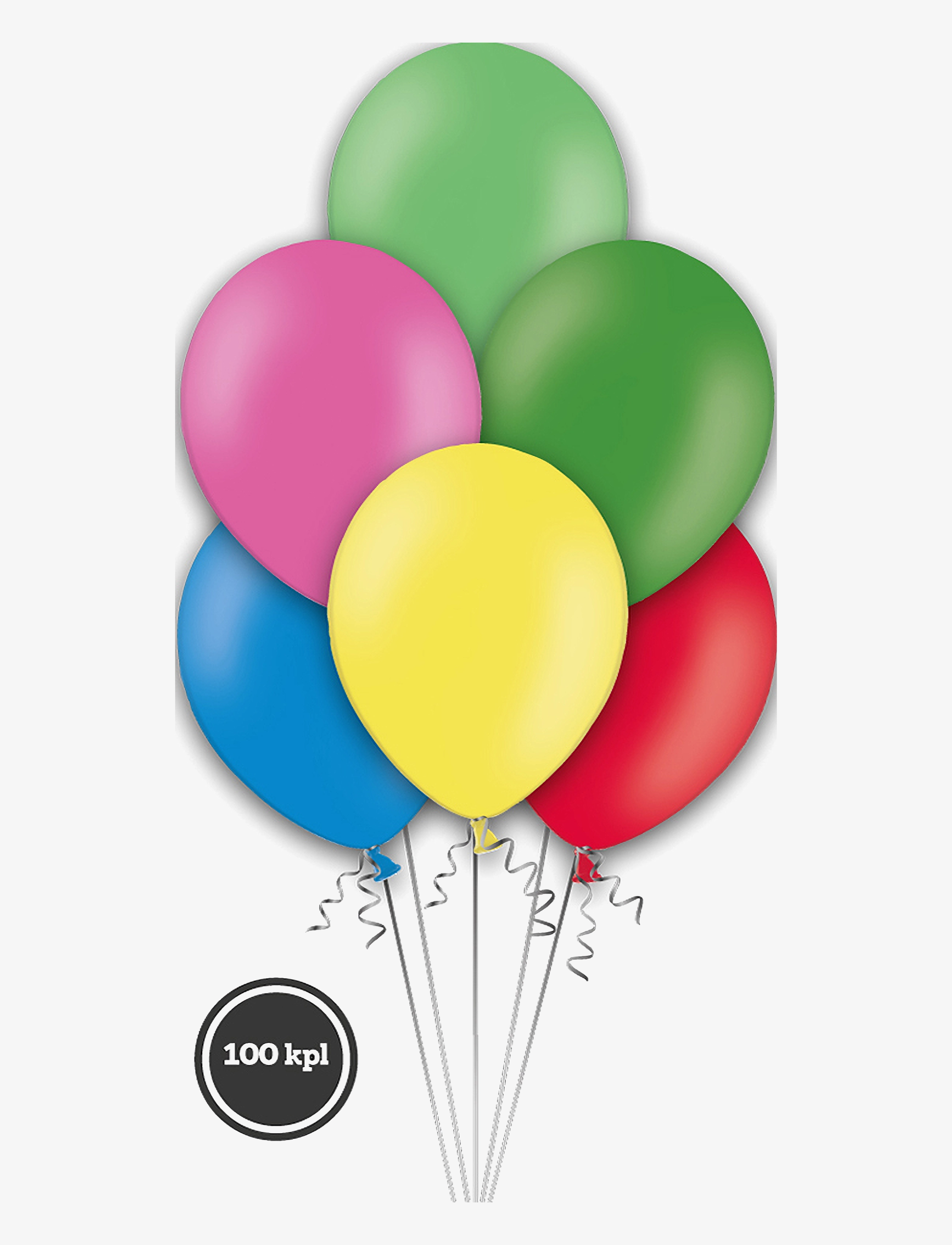 IPK - Balloon 30 cm color mix 100 pcs/pack - mixed - 1