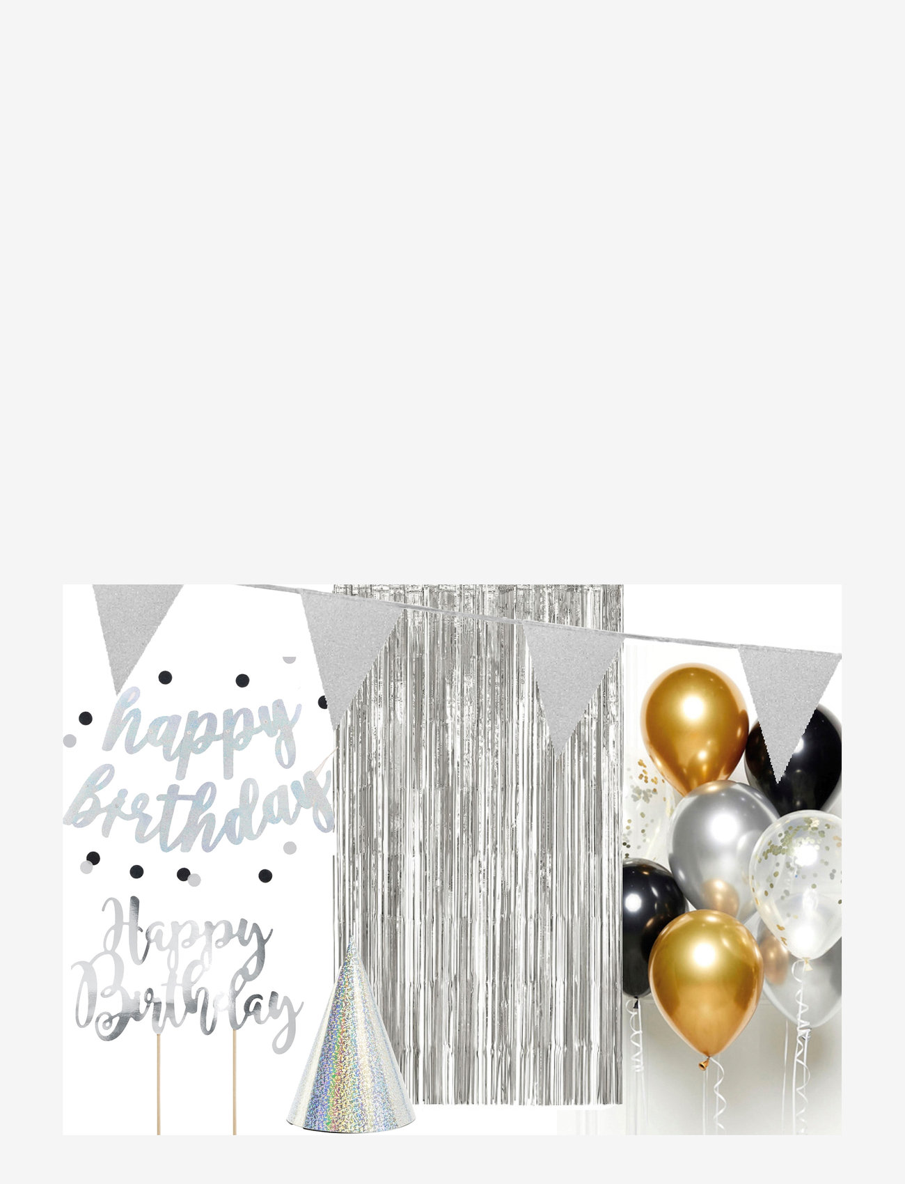 IPK - HAPPY BIRTHDAY BUNDLE SILVER - die niedrigsten preise - silver - 0