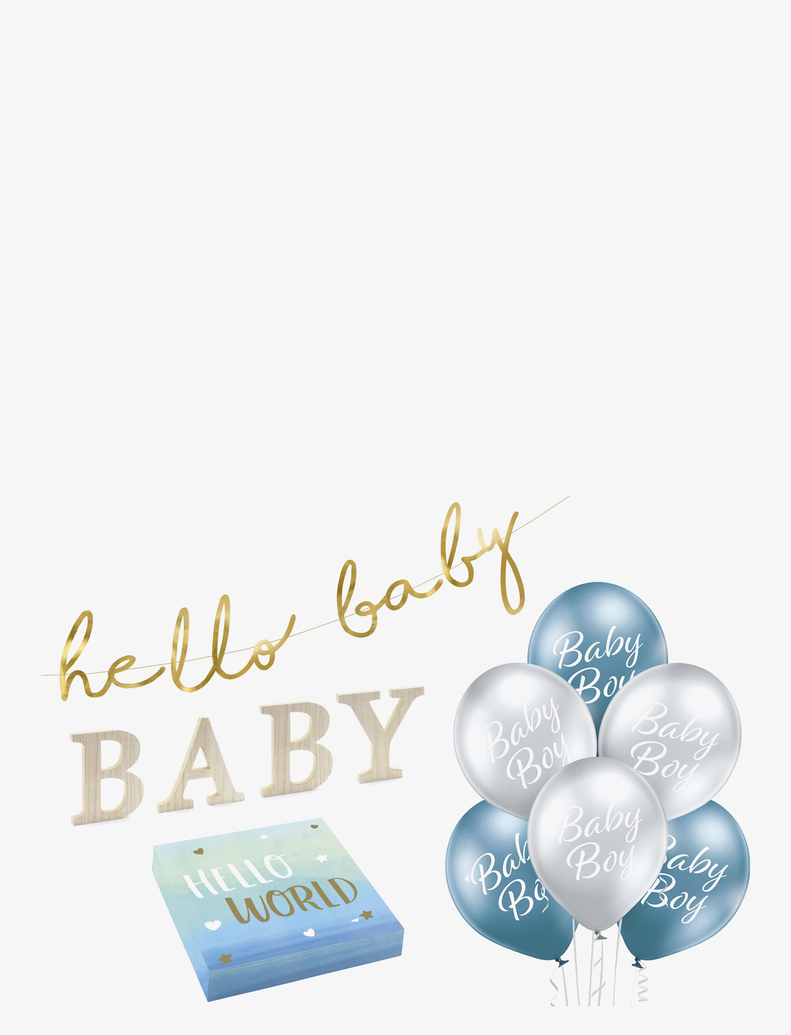 IPK Junge Baby Bundle Patterned - One Size - Kinder