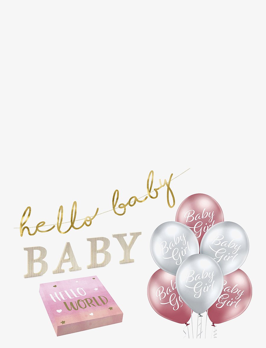 IPK - GIRL BABY BUNDLE - barnkalas - pink - 0