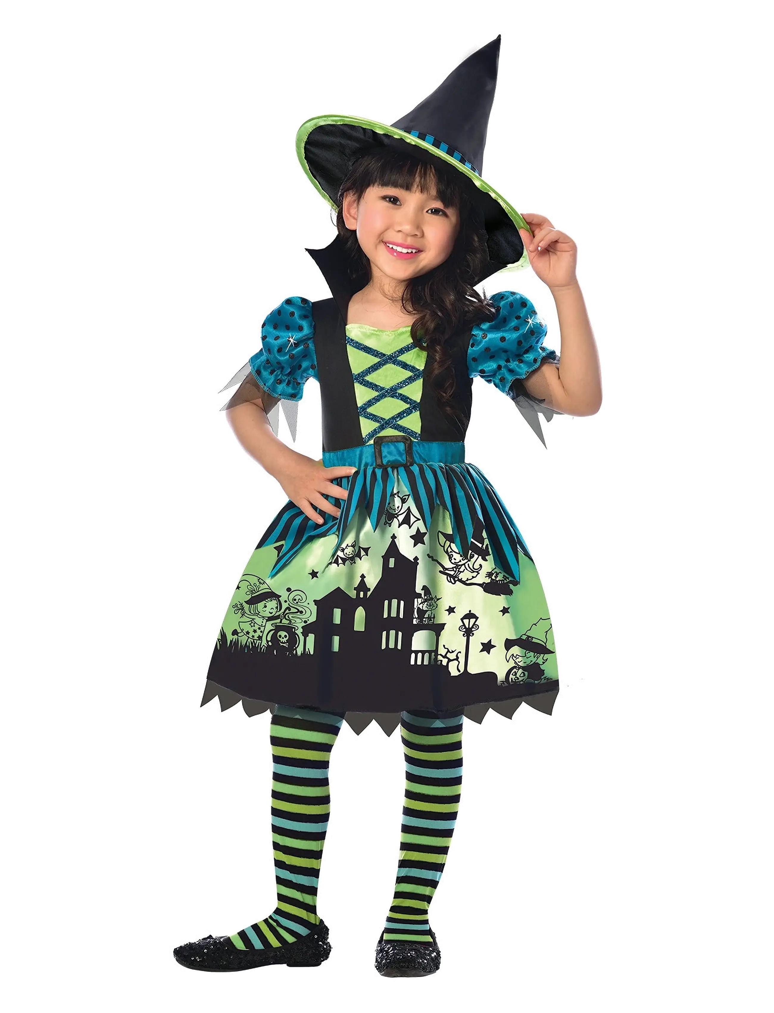 IPK Witch Hokkus Pokkus 6-8 Y 128 Cm Grün - 128 CM - Kinder