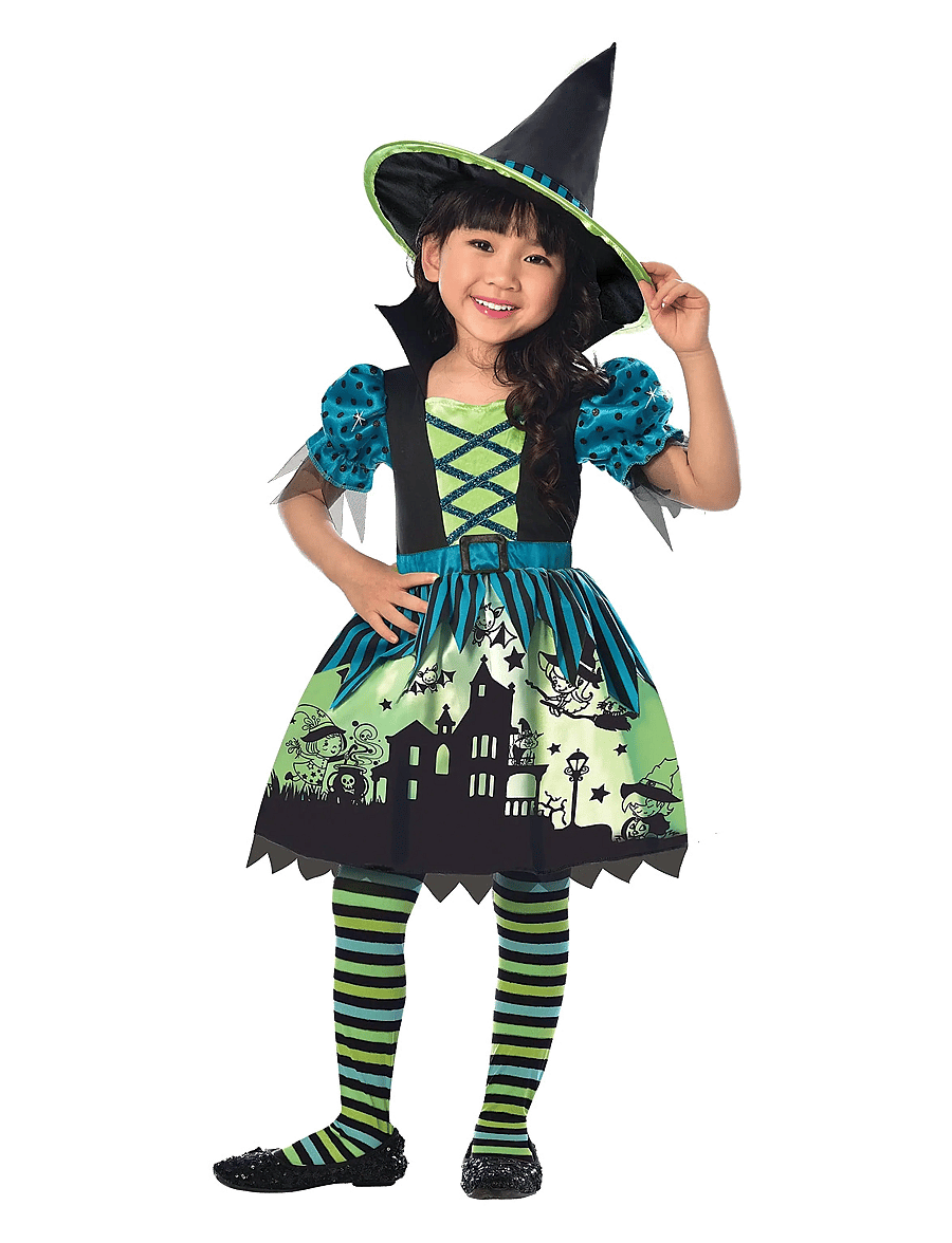 IPK - Häxa Hokkus Pokkus 6–8 år 128 cm - maskeradkläder - multi color - 0