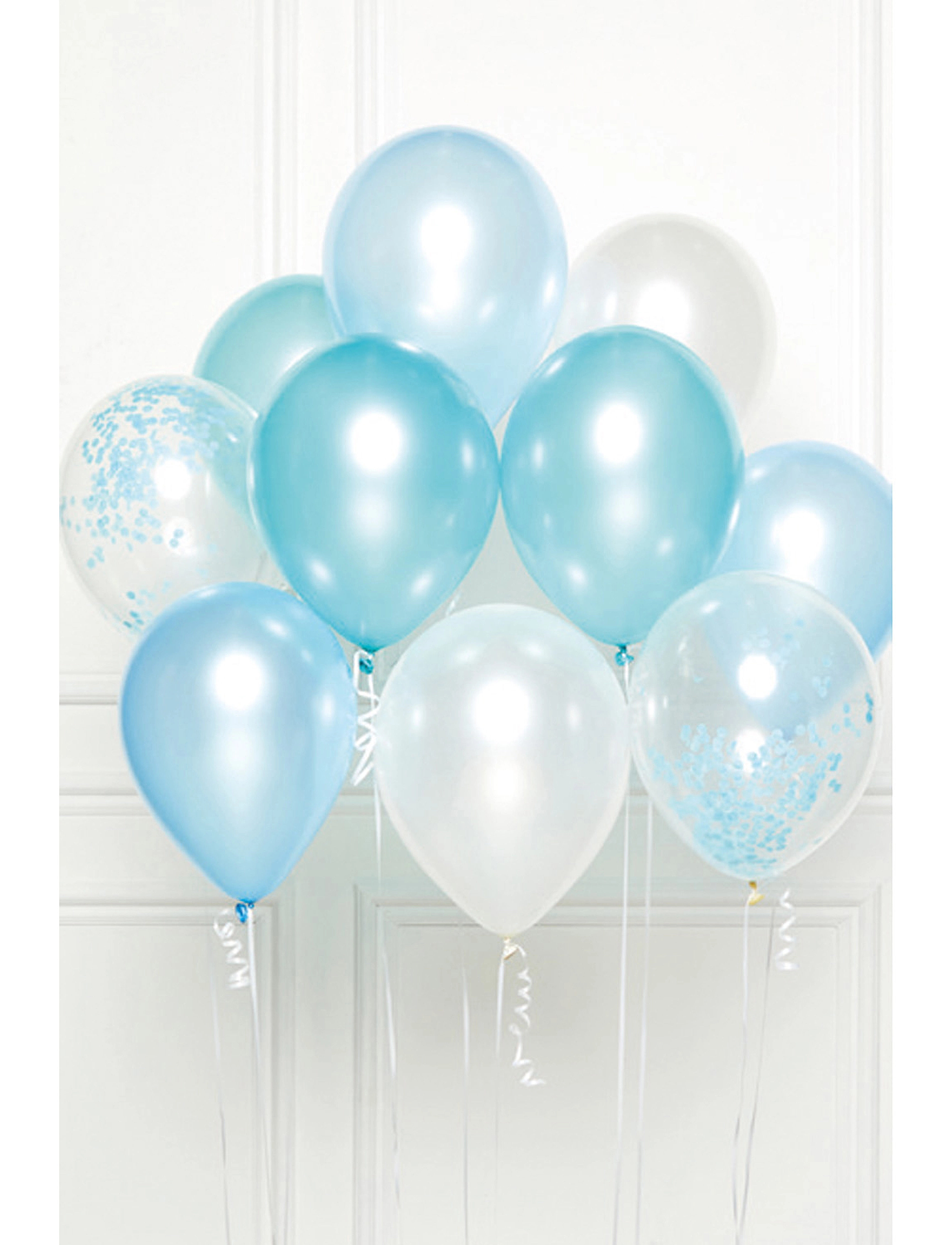IPK Balloon Arrangement Package Light Blue Shades 10 Balloons, One Size, Spielzeug, Blau - Children's Birthday, Kinder
