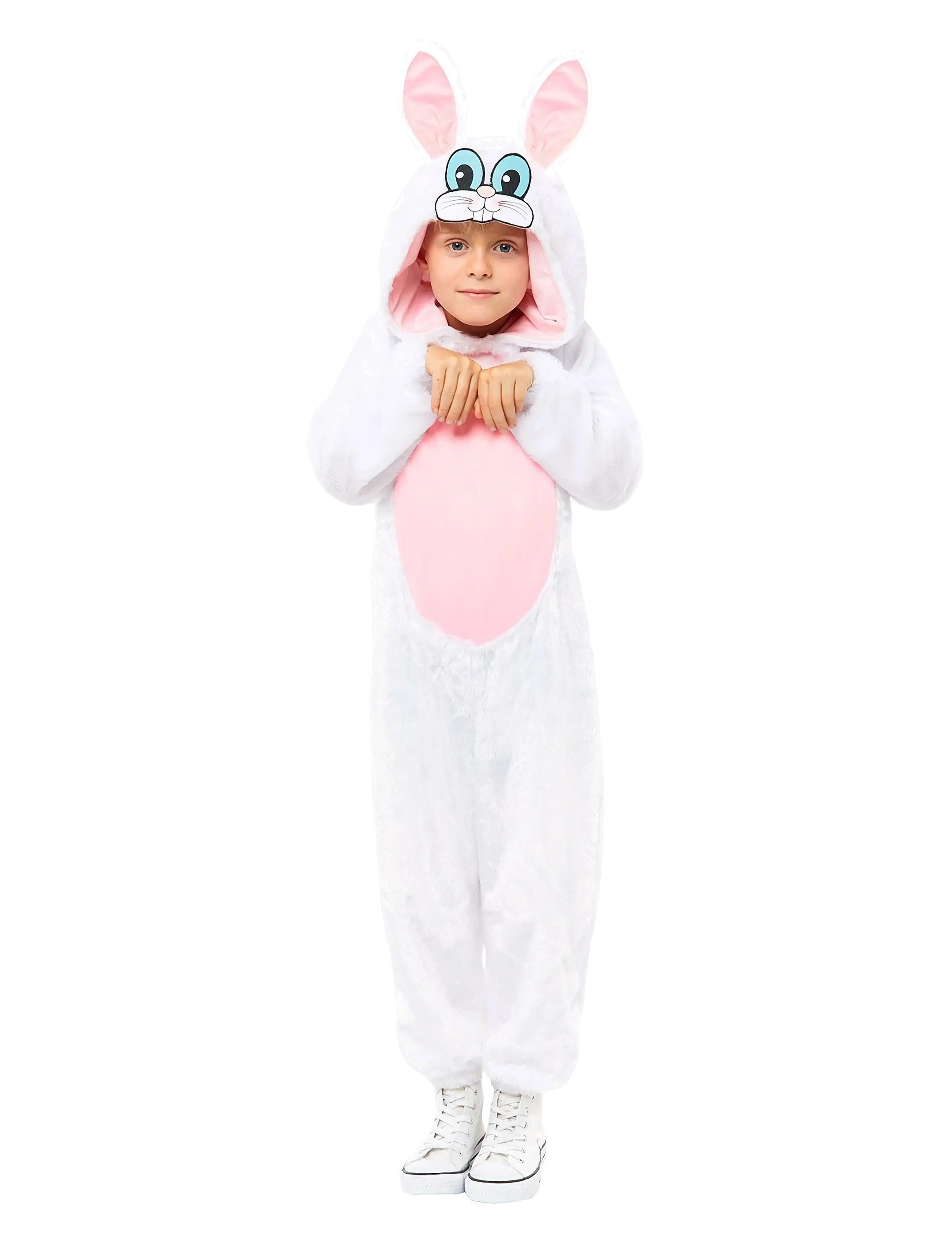 IPK Bunny Children's Costume 128 Cm 6-8 Y, cm, Costumes & Accessories, Weiß - Character Costumes, Kinder