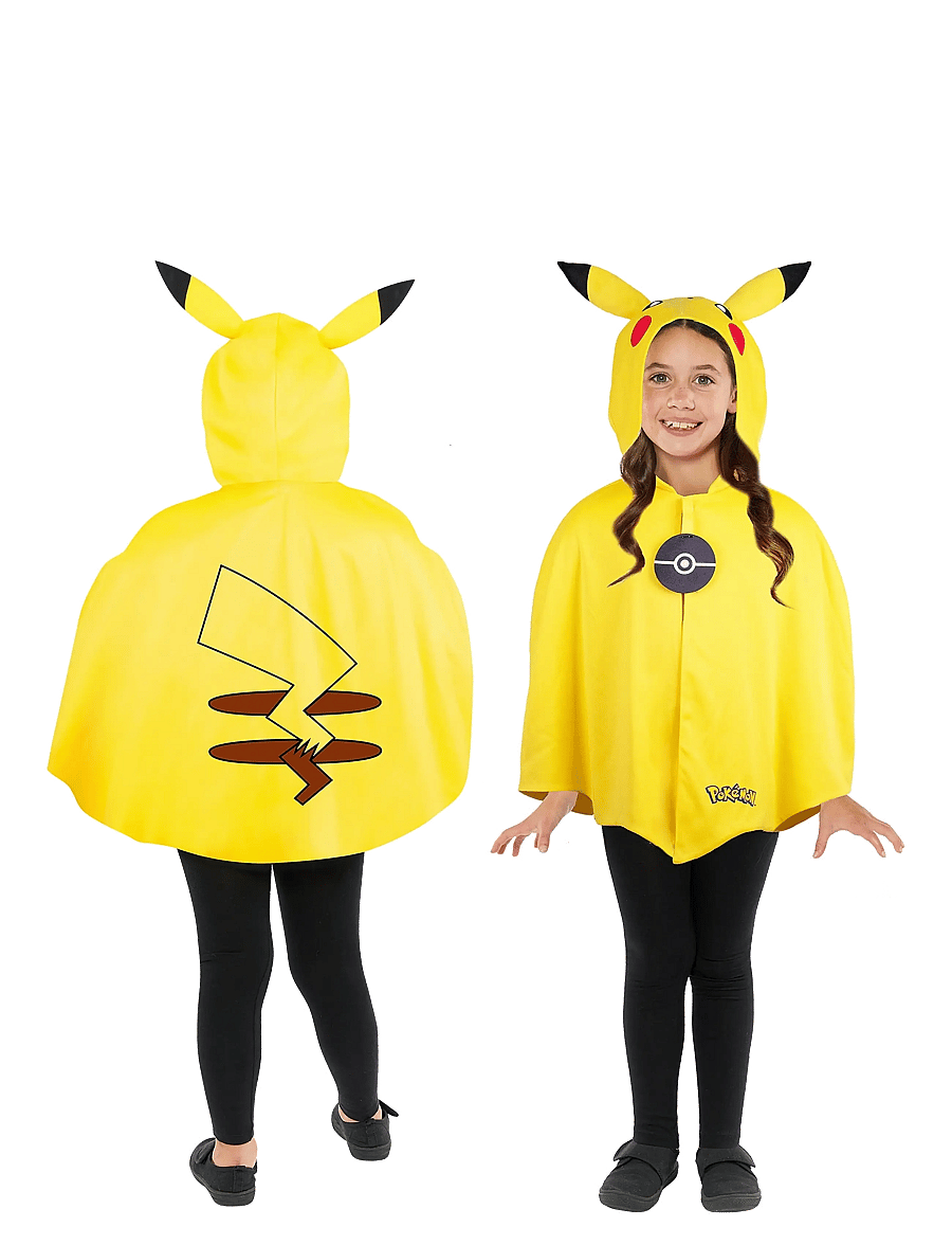 IPK - Pokemon Pikachu Cape 8-12 Y - kostüme - multi color - 0