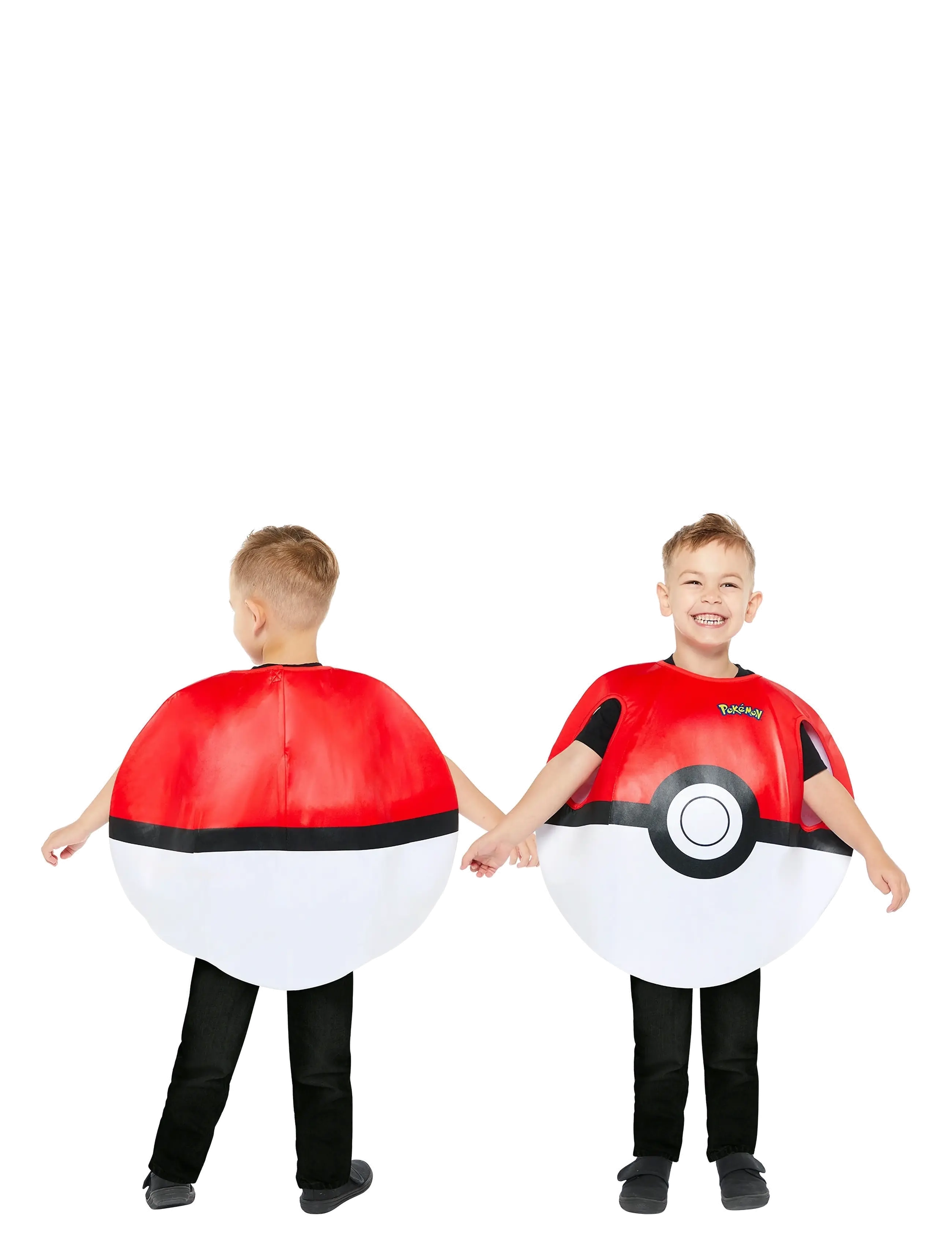 IPK Pokemon Pokeball Children's Costume 8-12 Y - Last chance - MULTI COLOR / red