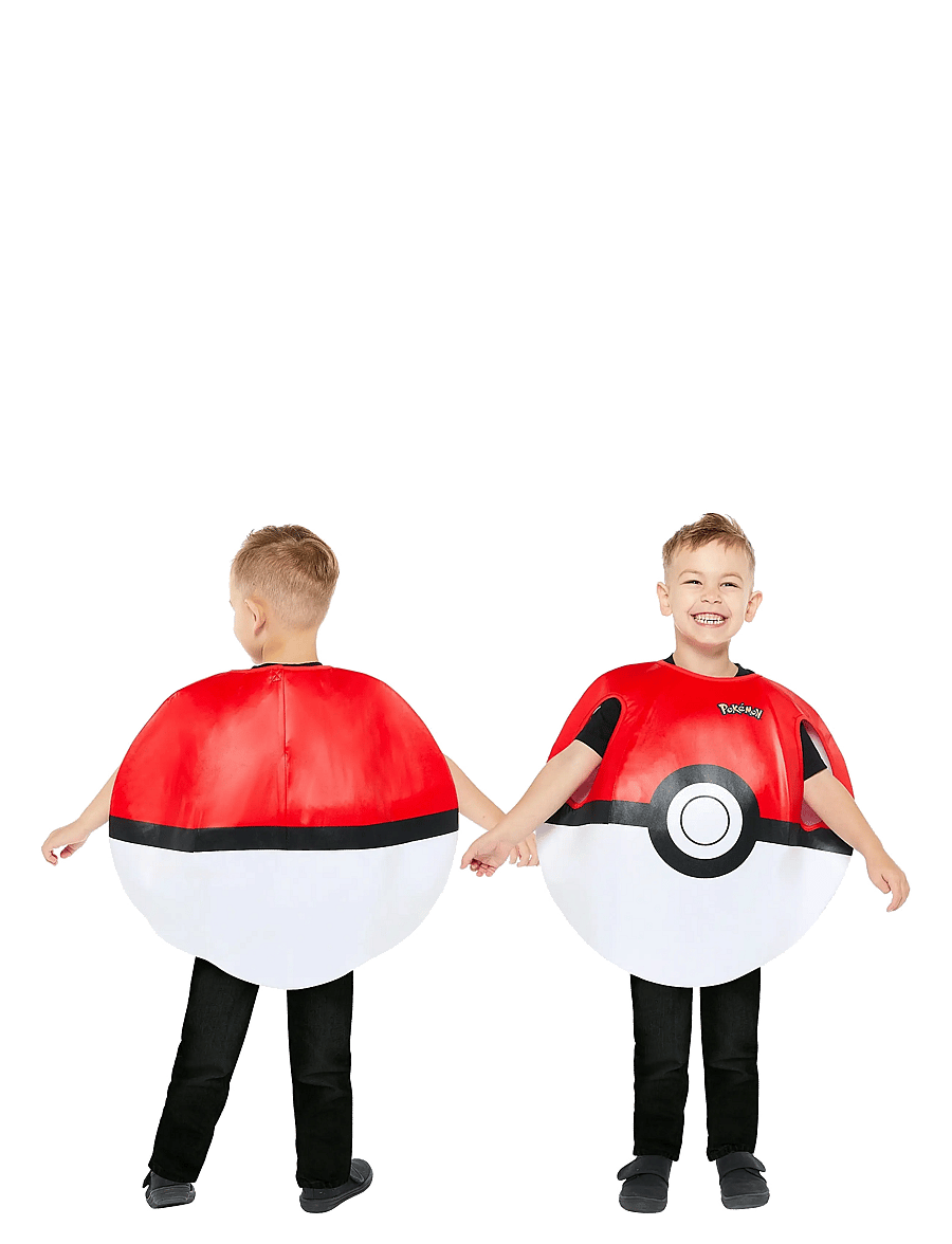 IPK - Pokemon Pokeball Children's Costume 8-12 Y - kostüme - multi color - 0