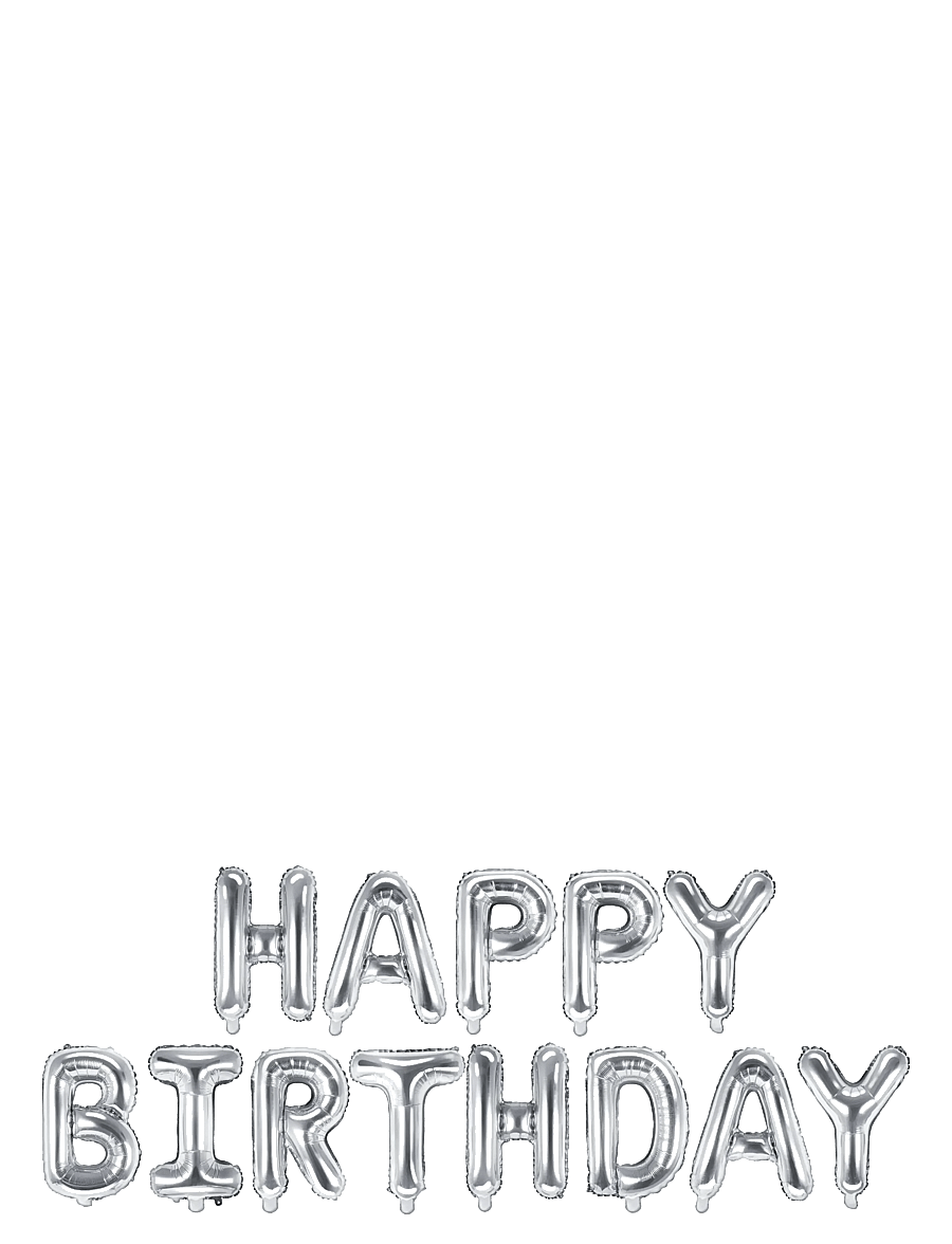 IPK - Happy Birthday Air-Filled Foil Balloon Set - partybedarf - multi color - 0