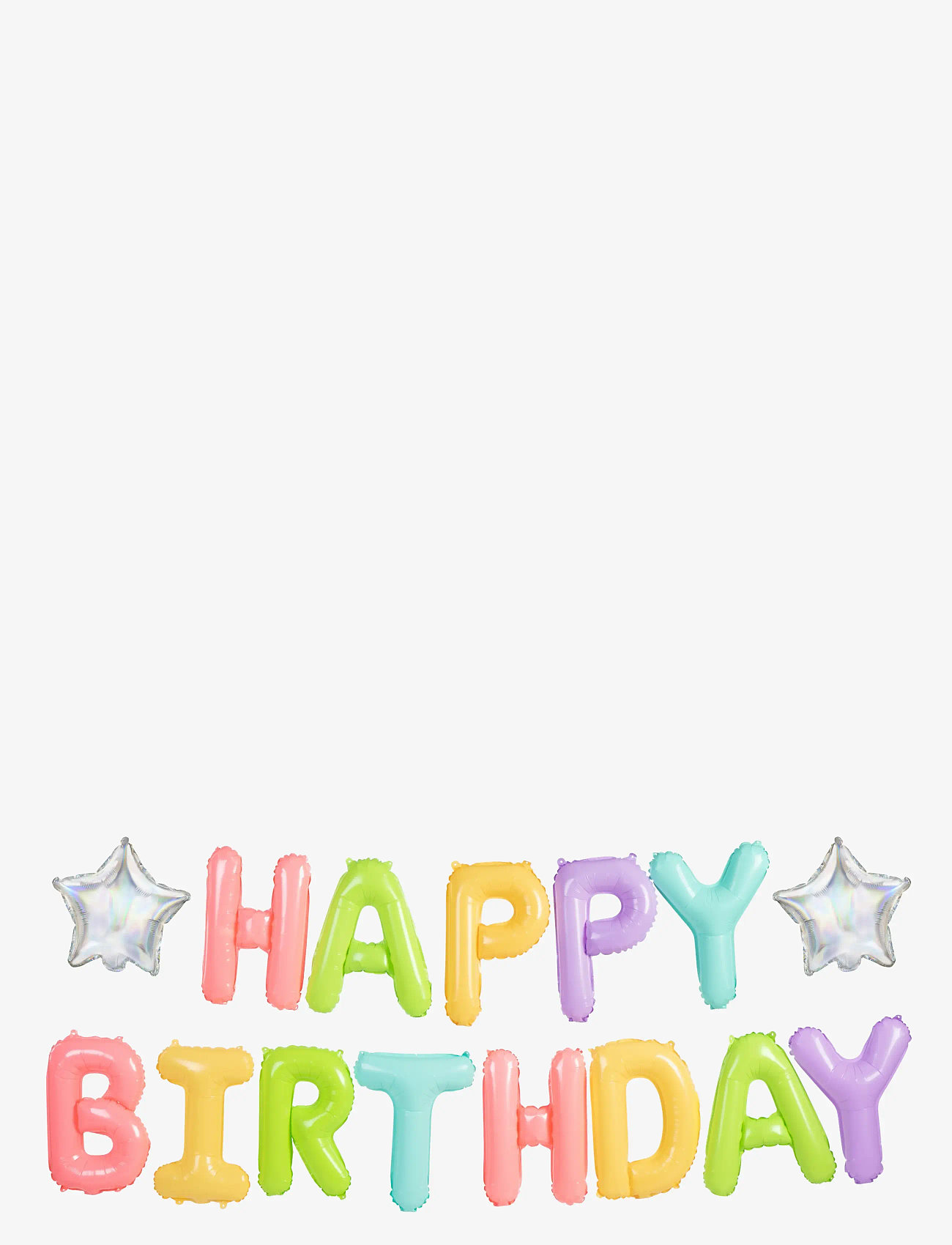 IPK - Happy Birthday Air-Filled Foil Balloon Set - party supplies - multi color - 0