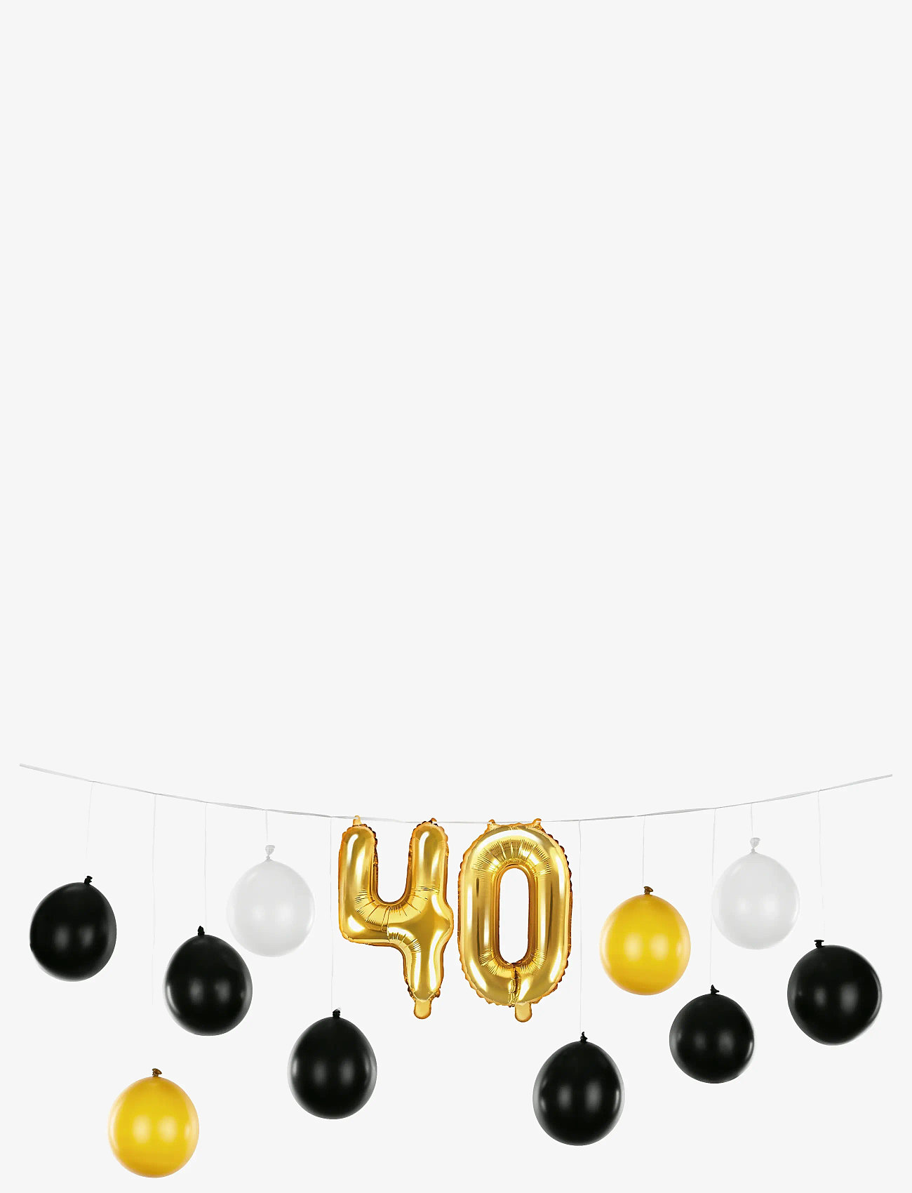 IPK - DIY Ballonggirlang 40 år - festartiklar - multi color - 0