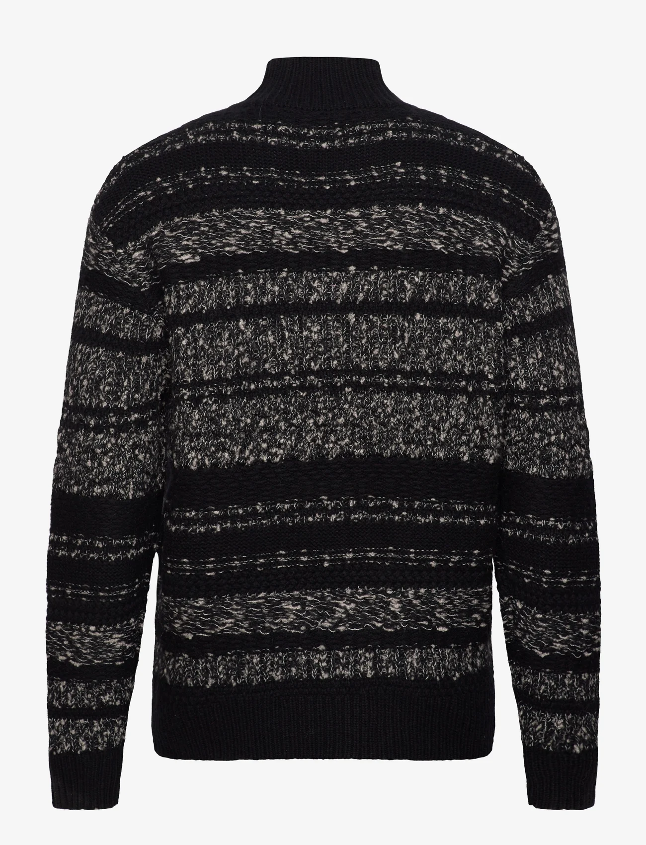 IRO - INOKO - megztiniai su aukšta apykakle - black/dark grey - 1