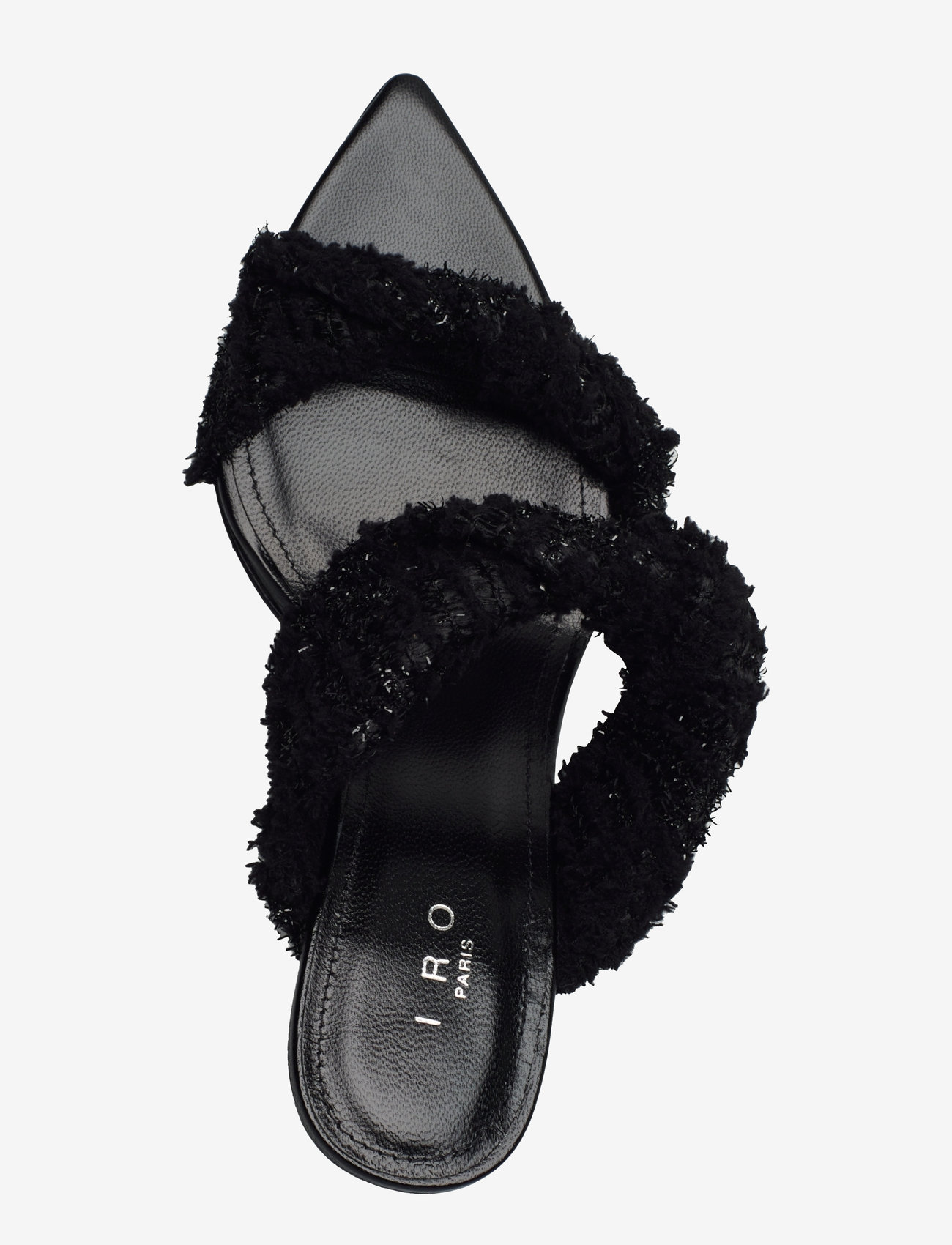 IRO - TWISTYTW - sandaler med hæl - black glitter - 3