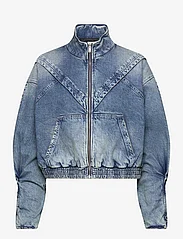 IRO - SIVRA - spring jackets - mid blue destroy - 0