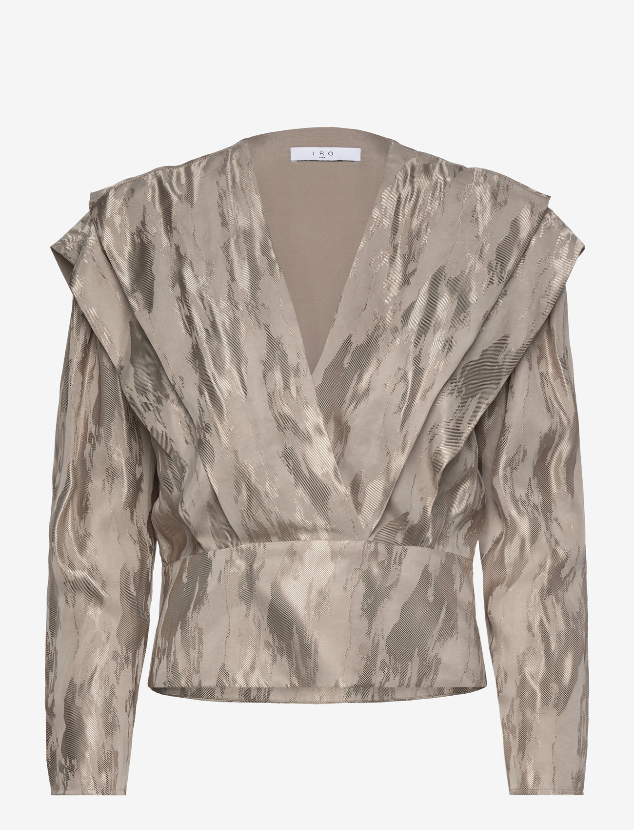 IRO - TABIA - pikkade varrukatega pluusid - pearl grey - 0