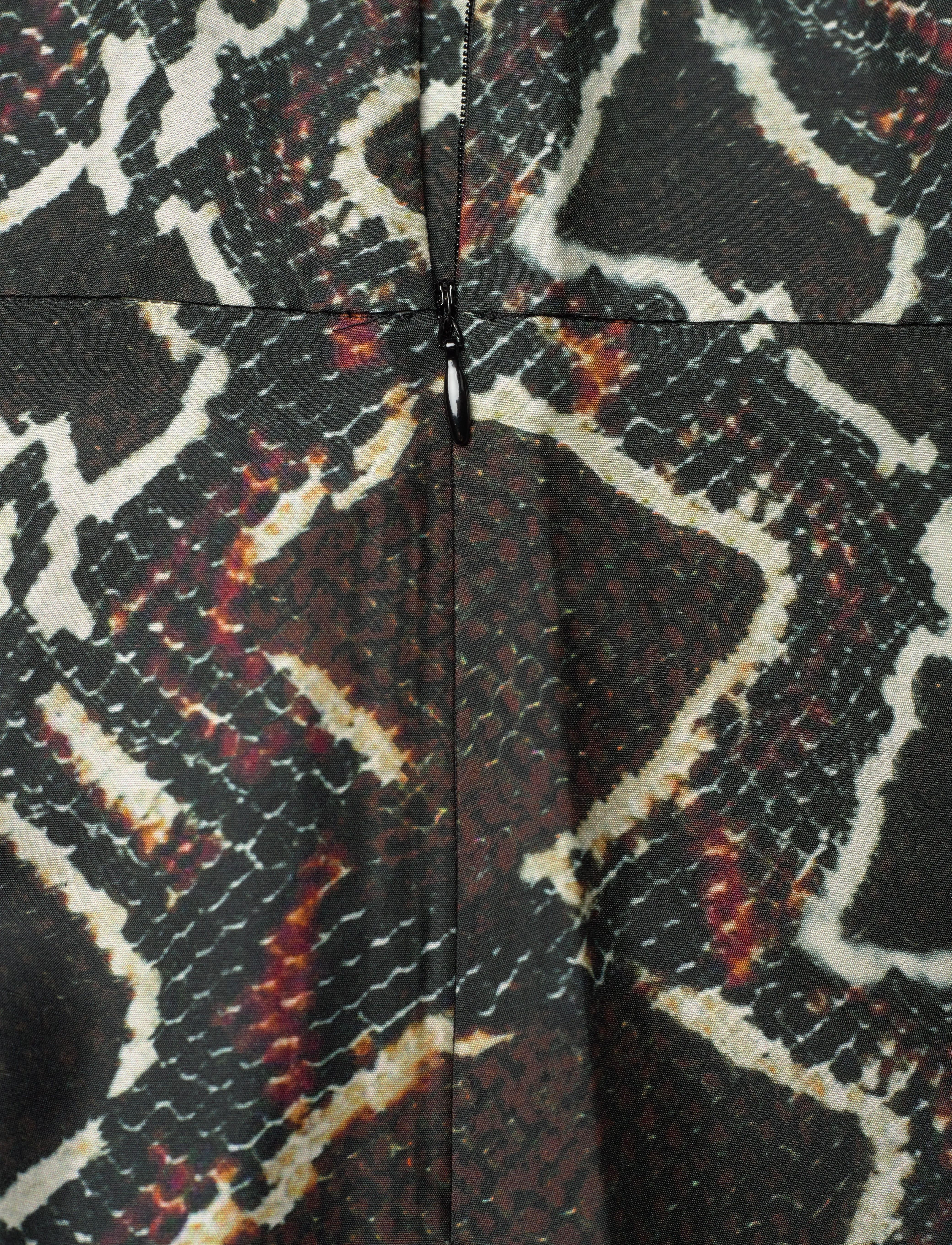 IRO - ADOUNA - korta kjolar - black/brown - 5