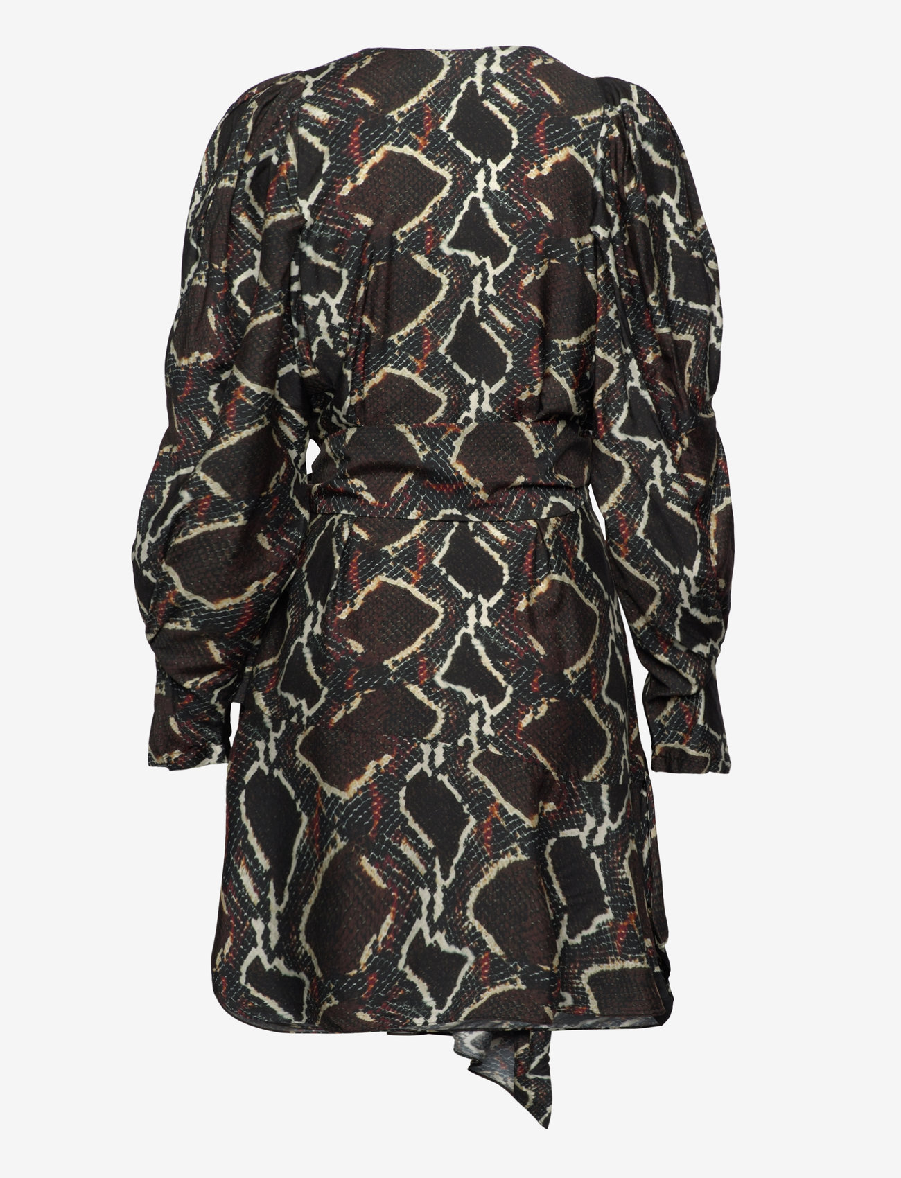 IRO - ALOULI - korta klänningar - black/brown - 2